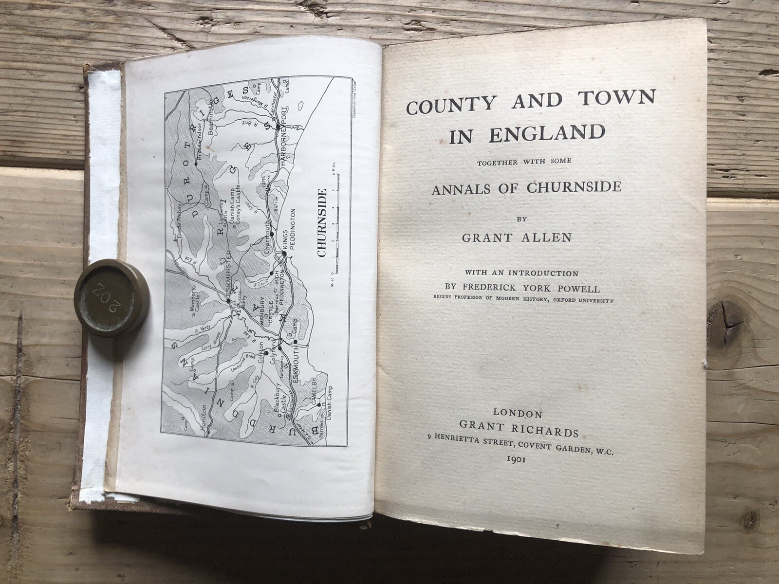County and Town in England Grant Allen 1901