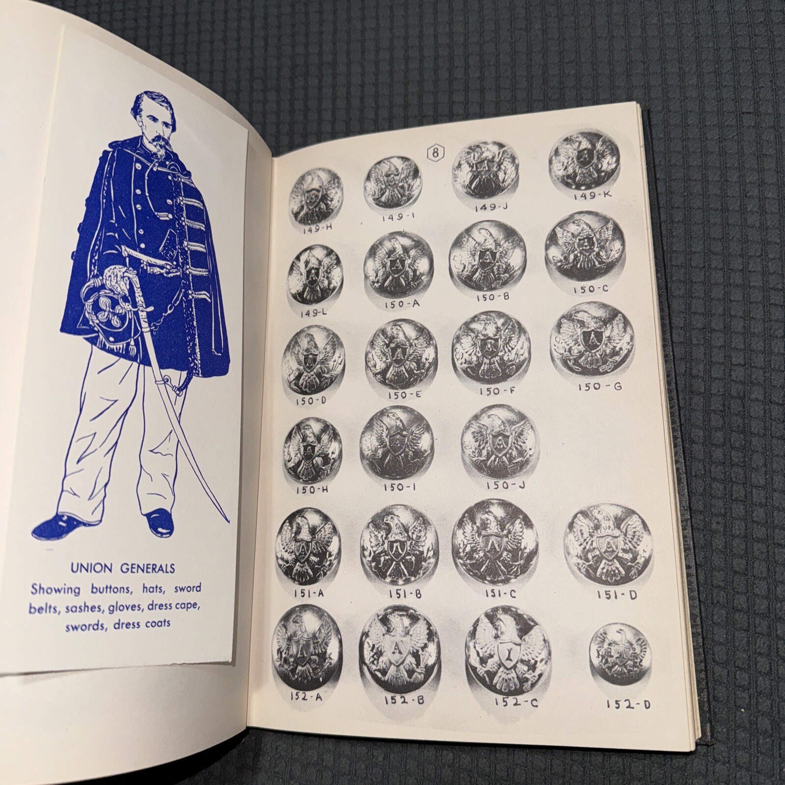 Uniform Buttons American Armed Forces 1784-1948 by David Johnson 2 Volumes