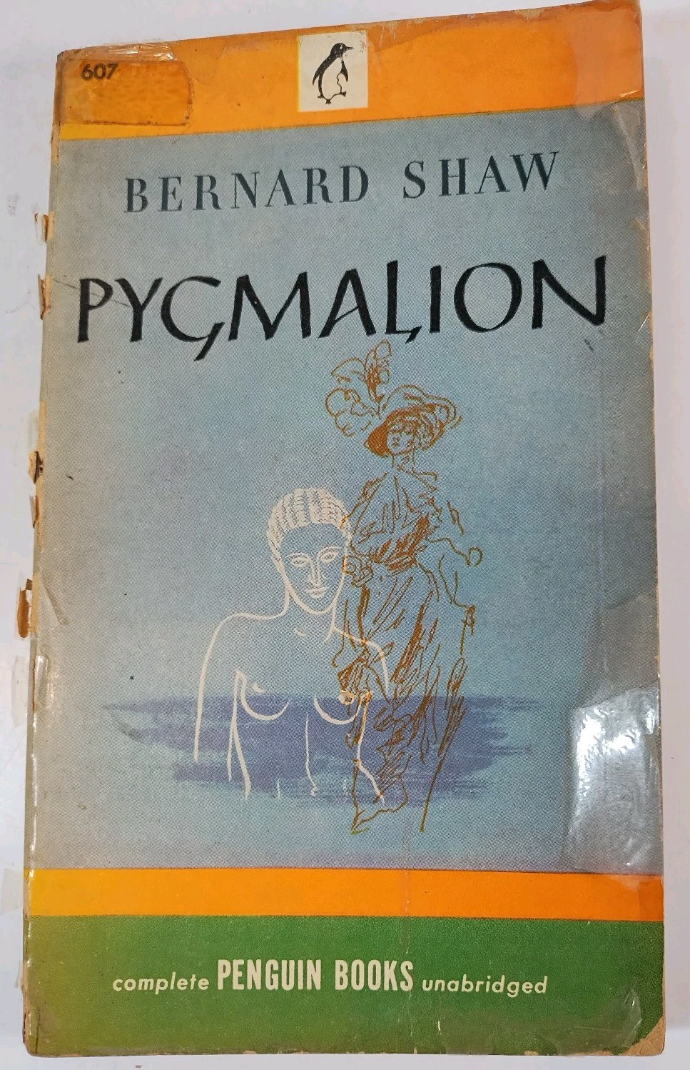 Pygmalion by Bernard Shaw – Vintage 1946 Print Penguin Books Paperback Edition