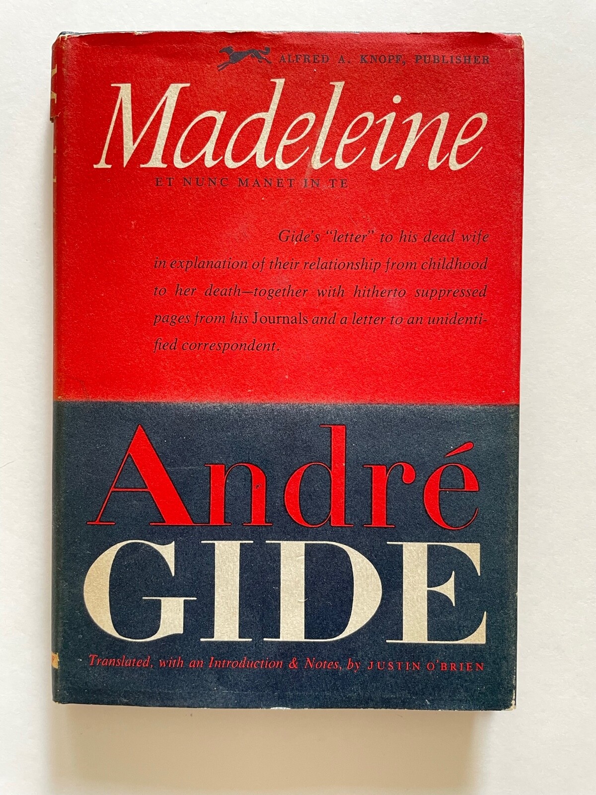 Madeleine 1952 André Gide