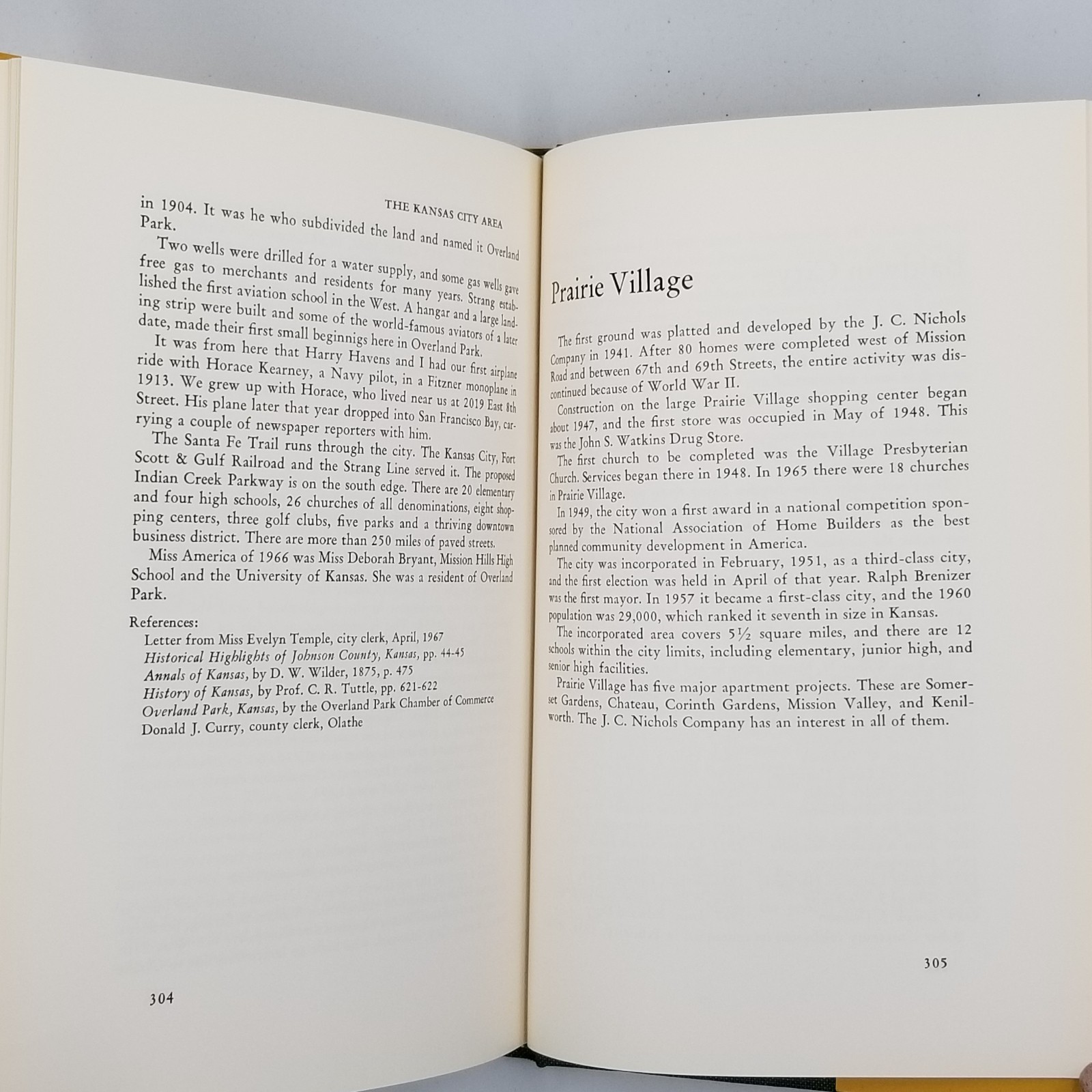 A Condensed History of Kansas City by G.F. Green – 1968 Lowell Press – Near Fine
