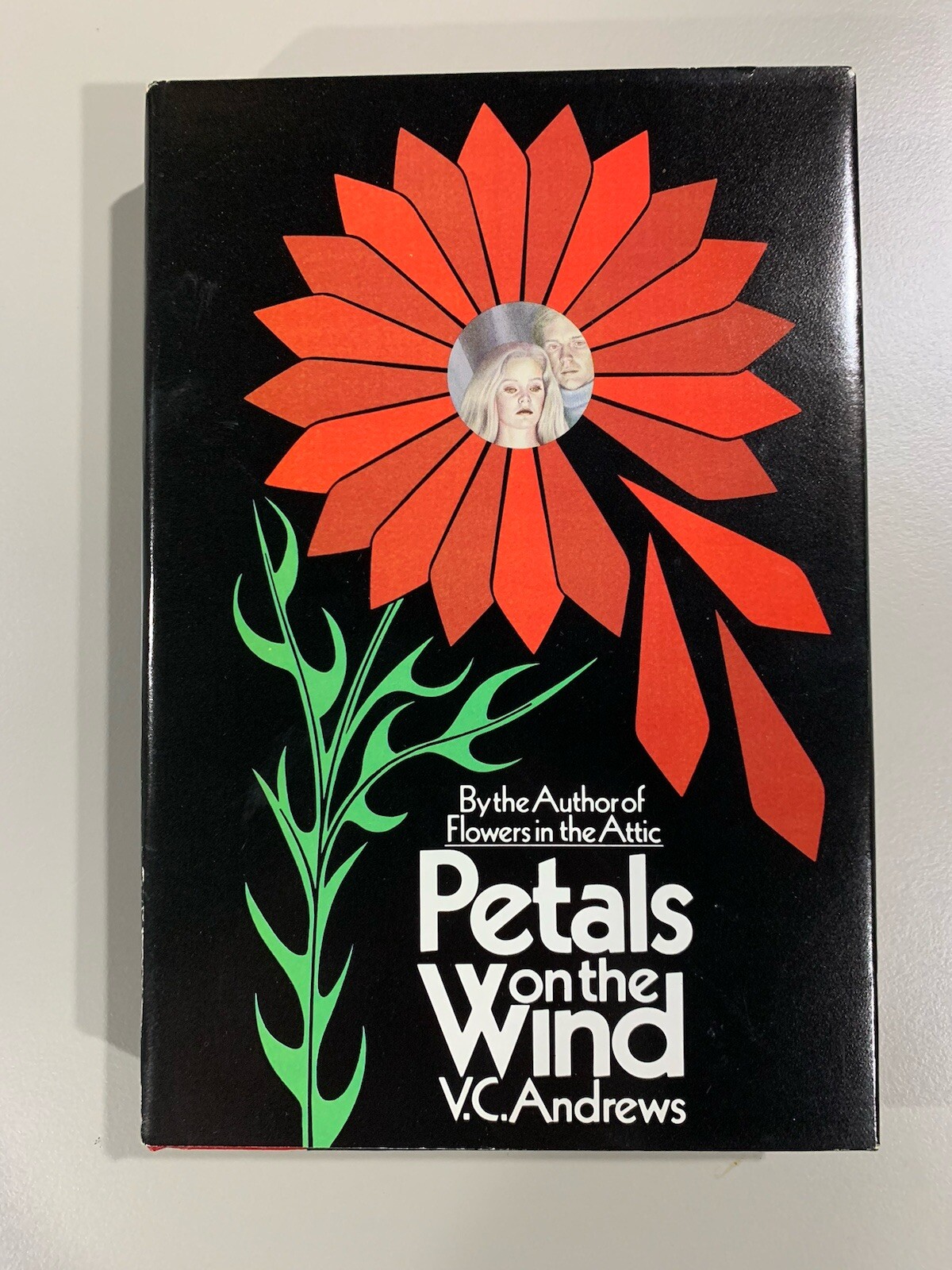 Vintage 1980 Hardcover Petals on the Wind V C Andrews BCE Suspense Drama Novel