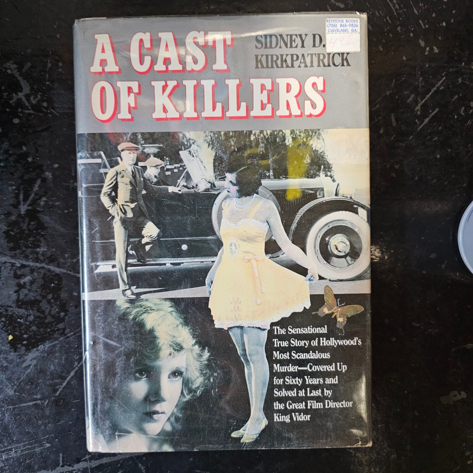 1986 A Cast of Killers Sidney D. Kirkpatrick Hardcover Dust Jacket Vintage Book