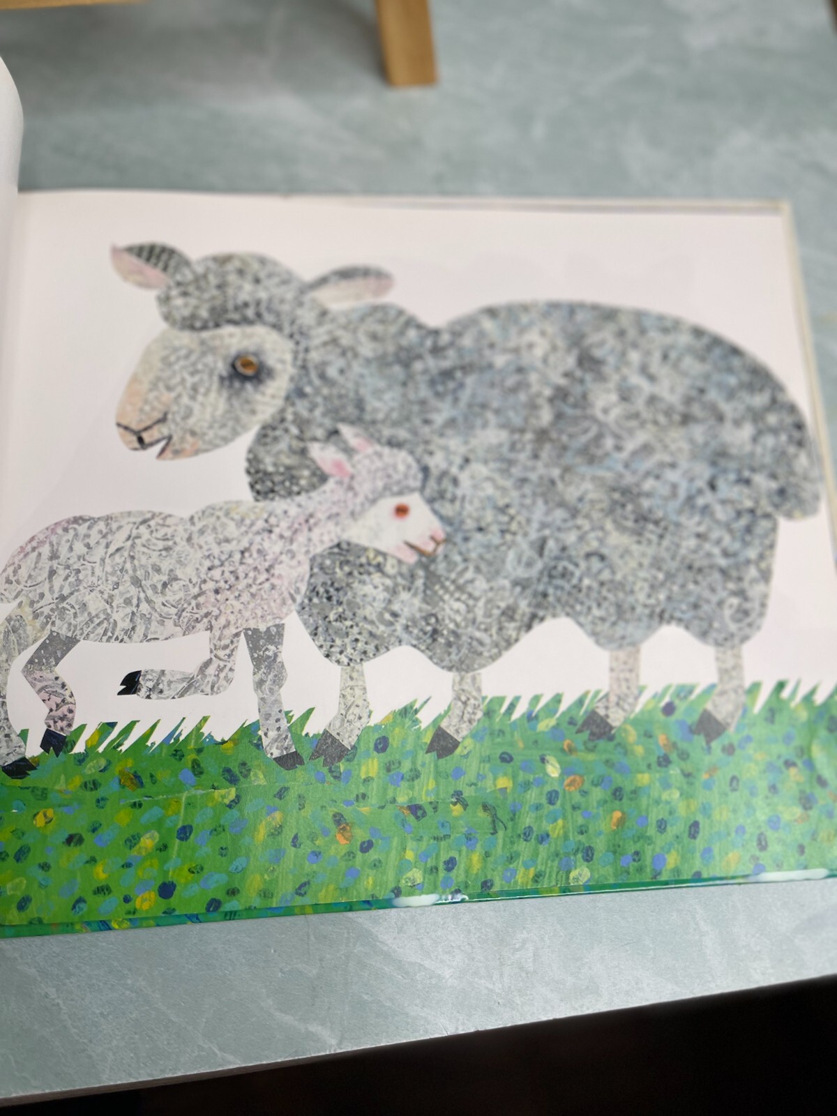 Vintage 2000 Eric Carle Does a Kangaroo Have a mother too book hardcover