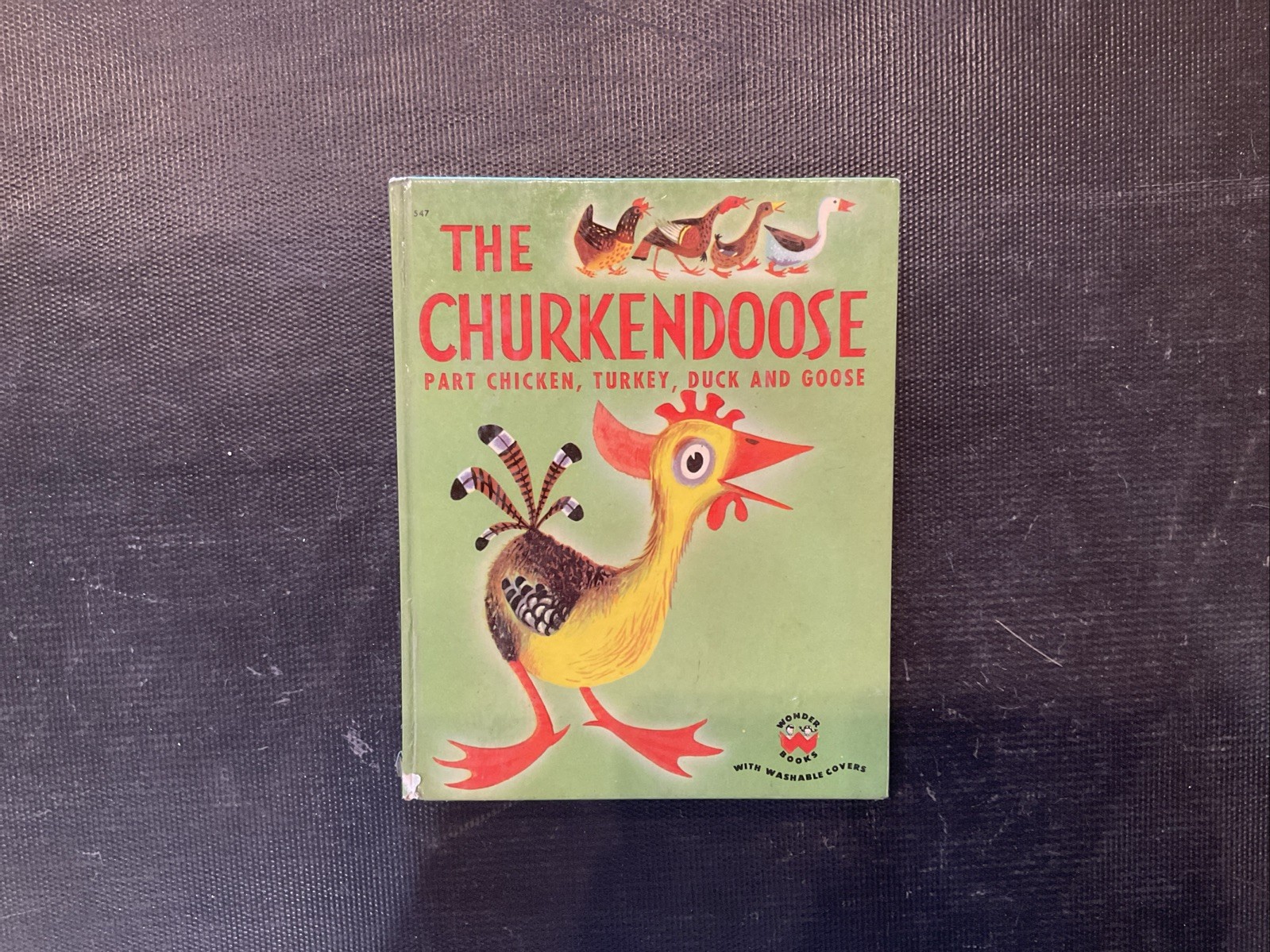 1950 Vintage The Churkendoose Book (Wonder Books 1946) Good Condition