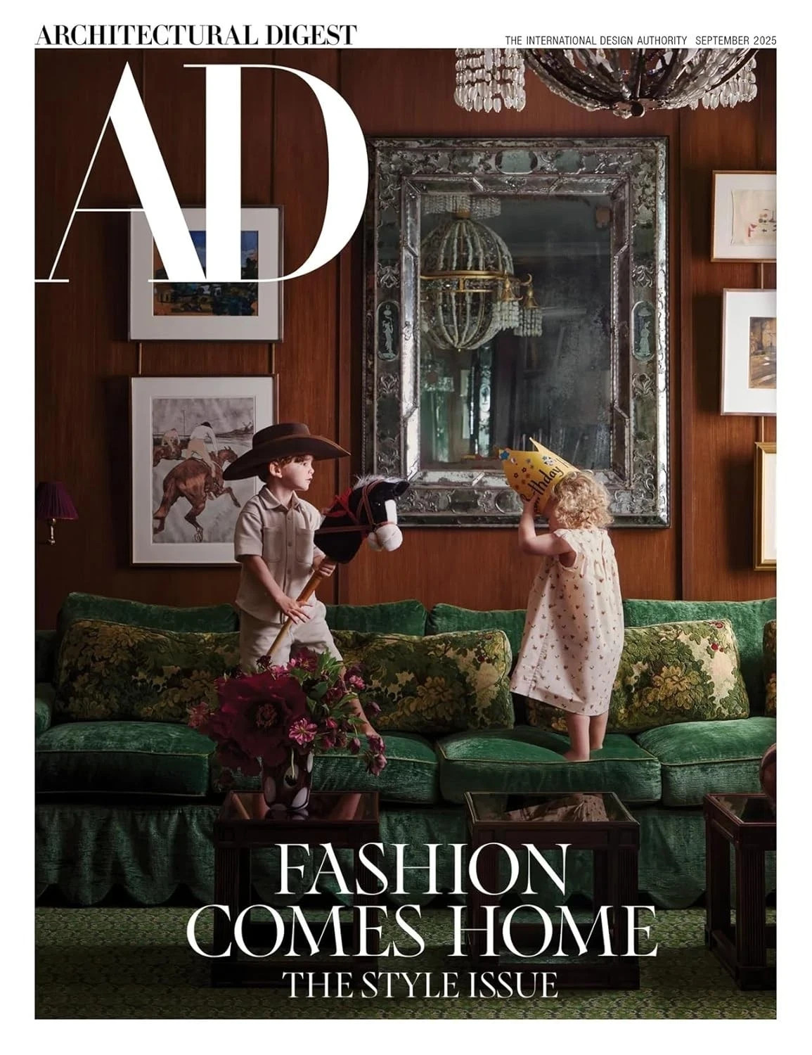 AD ARCHITECTURAL DIGEST MAGAZINE SEPT 2025 THE STYLE ISSUE | FASHION COMES HOME