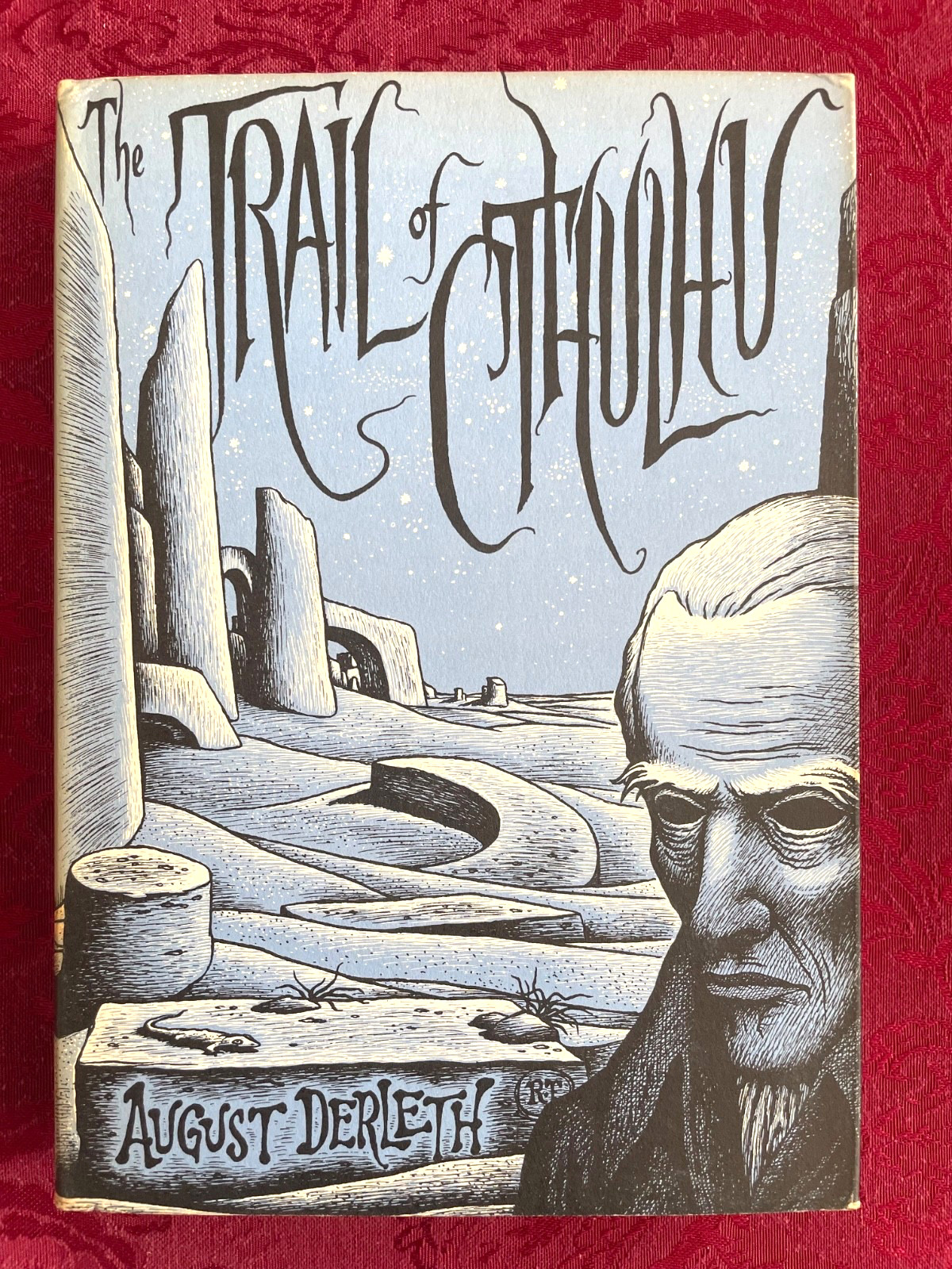 August Derleth Trail of Cthulhu Arkham House 1962 1st Edition Fine w Nr Fine dj