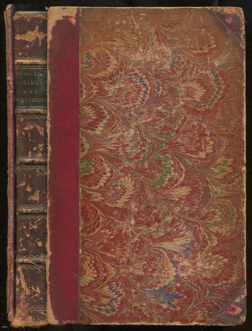 Charles SELBY / Maximums and Speciments of William Muggins Natural 1st ed 1841