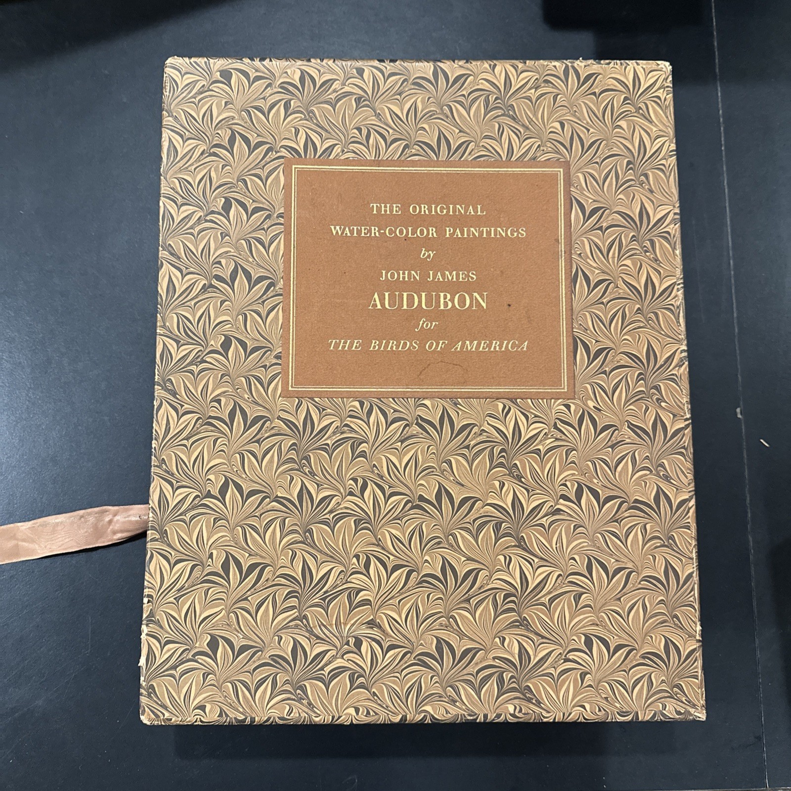 1966 John James Audubon Water Color Paintings Birds of America 2 Vol Original Ed
