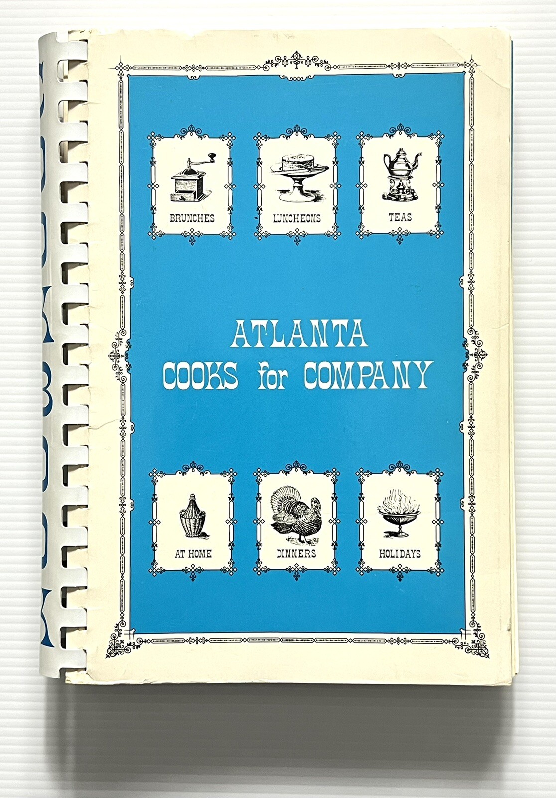Atlanta Cooks for Company by Atlanta Music Club Cookbook SB 1973