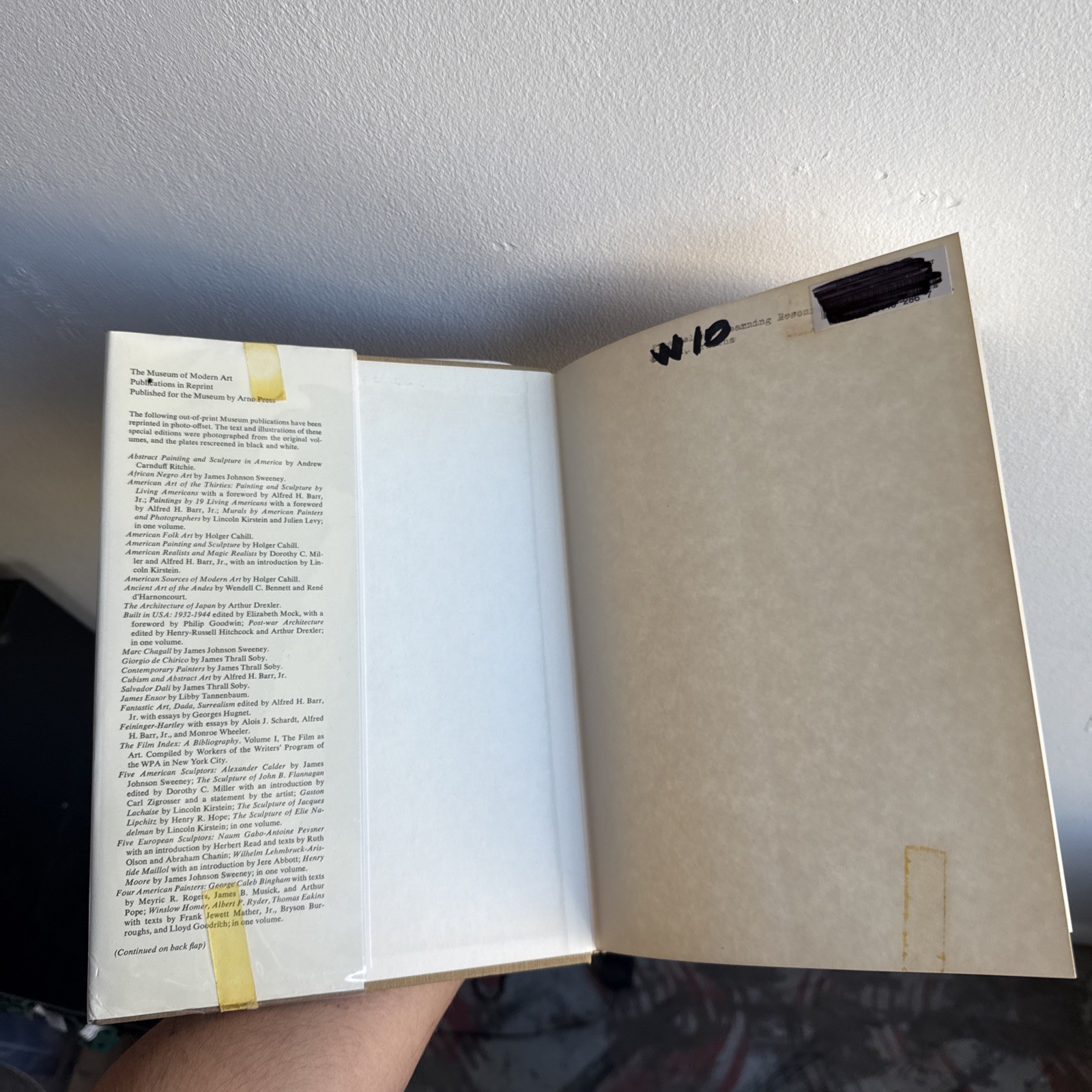 1932 Modern Architecture International Exhibition MoMA 1969 Reprint Ed, Library