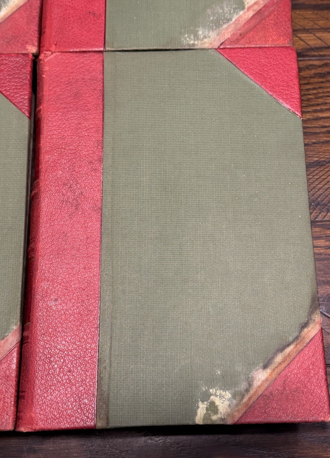 1902 School Library Encyclopedia Complete 4 Vol Set Bellows Bros Leather Bound