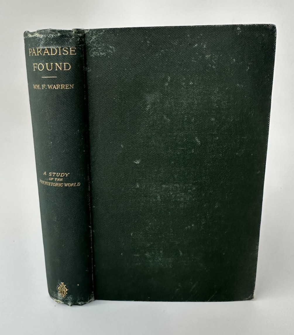 [ATLANTIS ARCHAEOLOGY HYPERBOREA] 1885 William F. WARREN / Paradise Found Illust