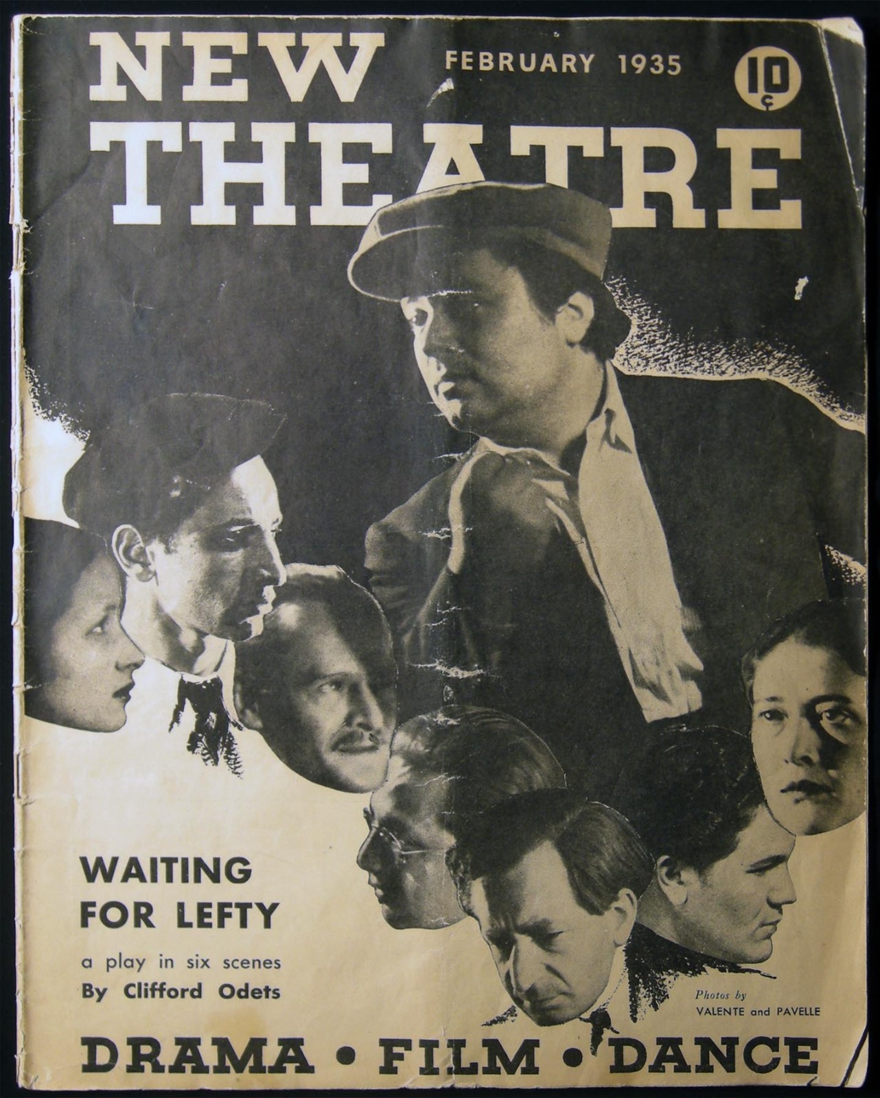 1935 CLIFFORD ODETS WAITING FOR LEFTY NEW THEATRE DRAMA FILM DANCE