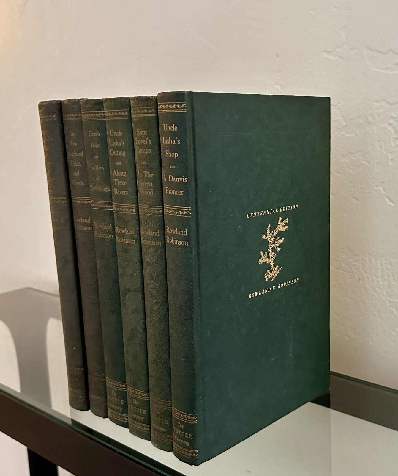 Rowland E. Robinson Centennial Edition Lot of 6 Books (1933-1937) Vermont/Decor