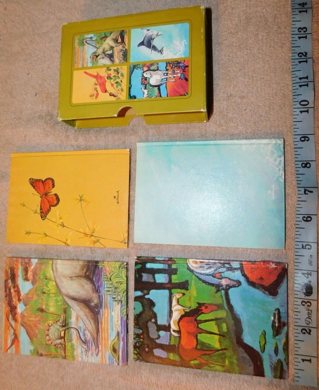The Collection of Hallmark Animal Pop-Up-Books Four Volume Rare Printed in Japan