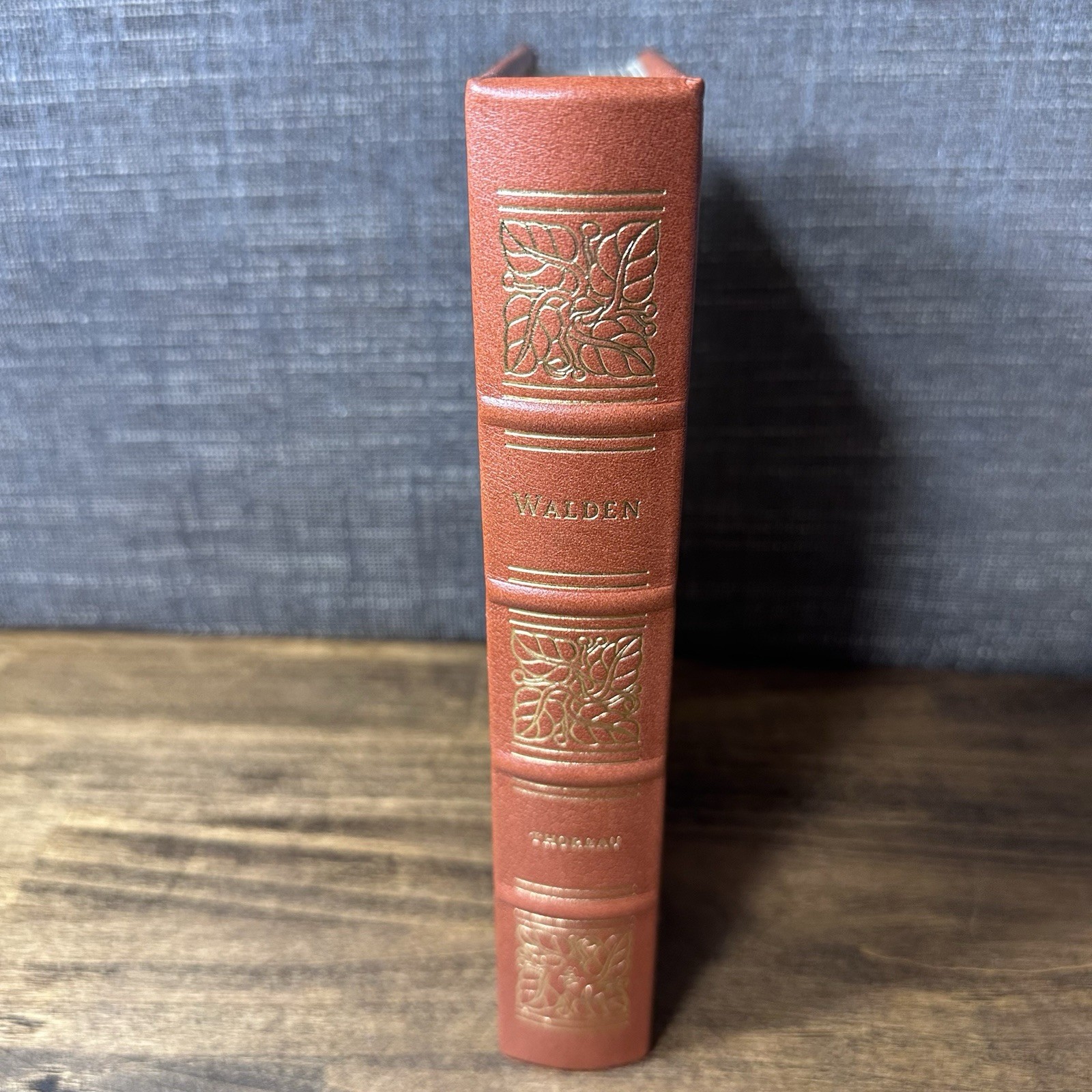 Easton Press „Walden; or, Life in the Woods“ Henry David Thoreau (1981, Leather)