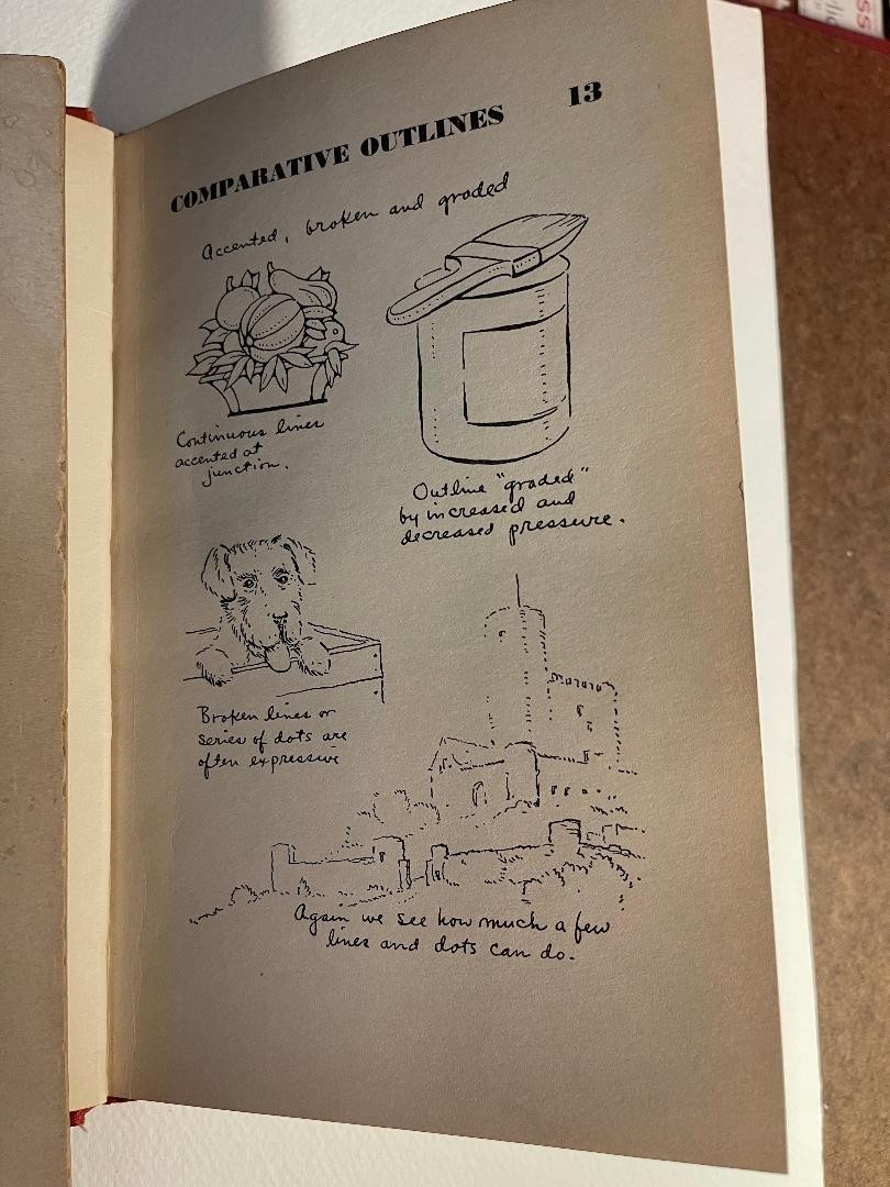 1937-First Edition-Signed-Pen Drawing-Book 2-by Arthur L. Guptill
