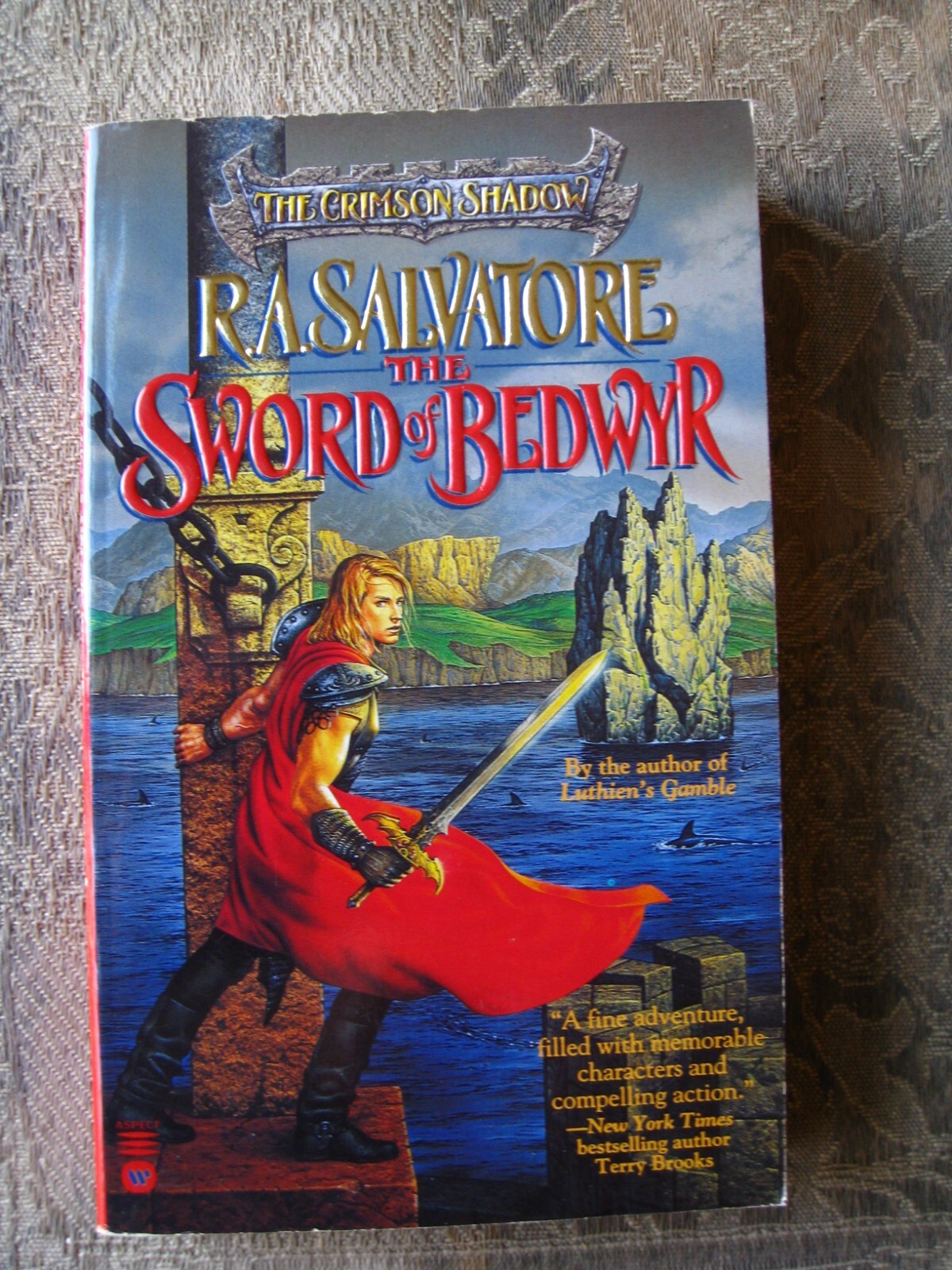 R.A. Salvatore – The Sword of Bedwyr (Crimson Shadow #1) – 1996 – paperback