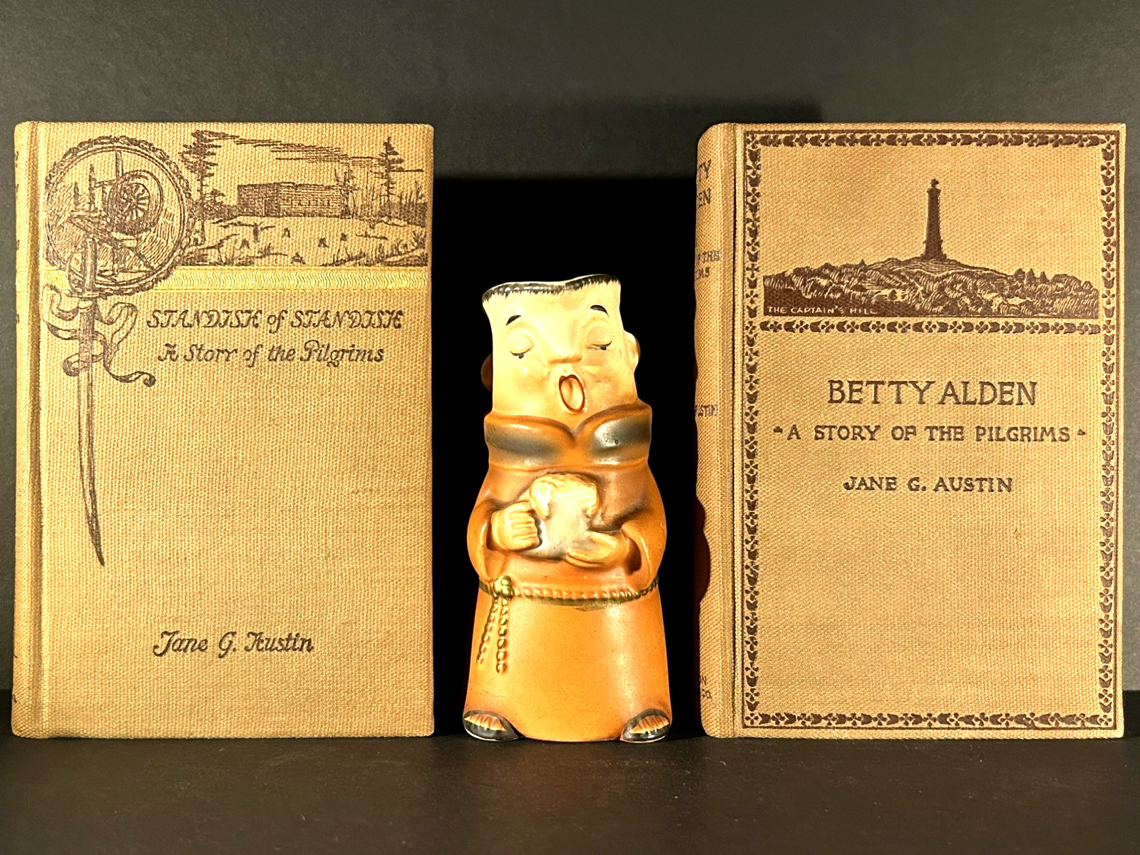 TWO Antique Fiction Books– STANDISH OF STANDISH & BETTY ALDEN Jane Austin 1890s