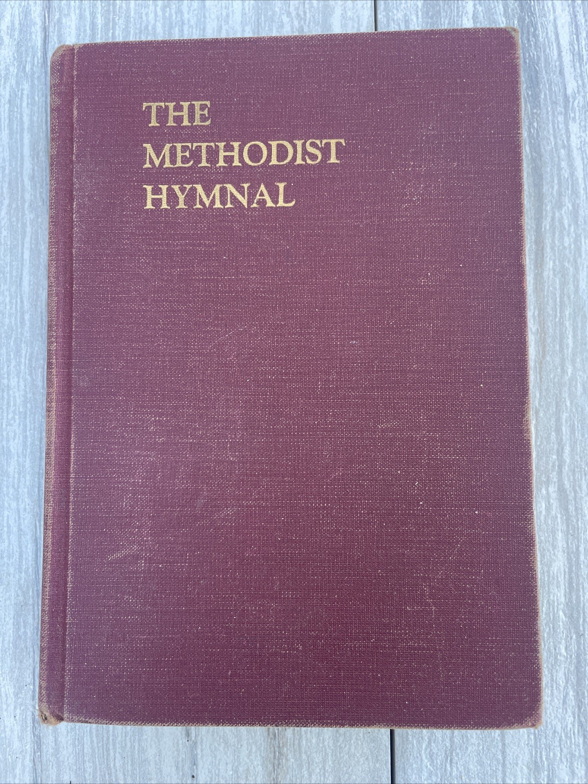 1939 The Methodist Hymnal Vintage Hardcover Whitmore & Smith Nashville TN 85 Yrs