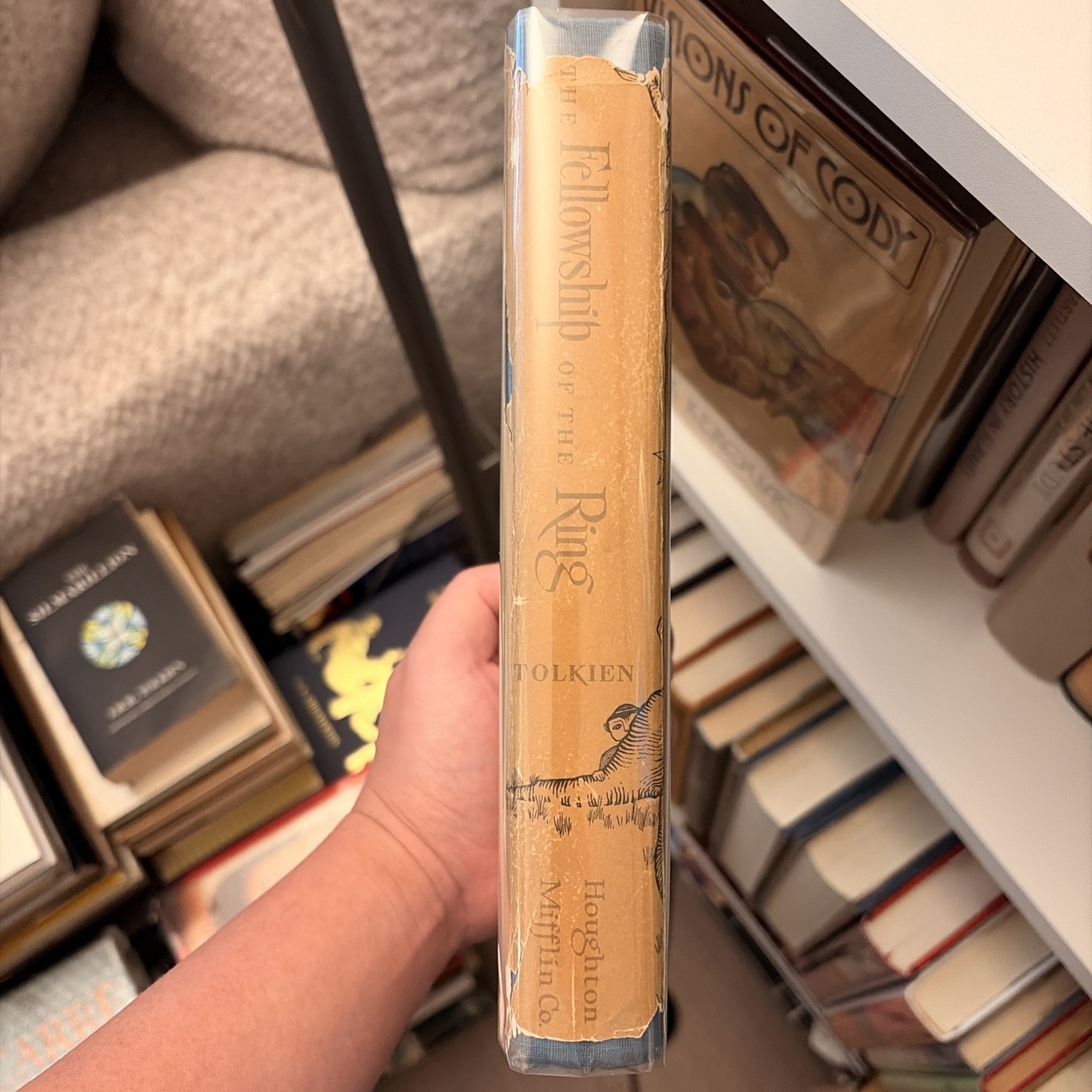 J R R Tolkien / THE FELLOWSHIP OF THE RING 1st Edition