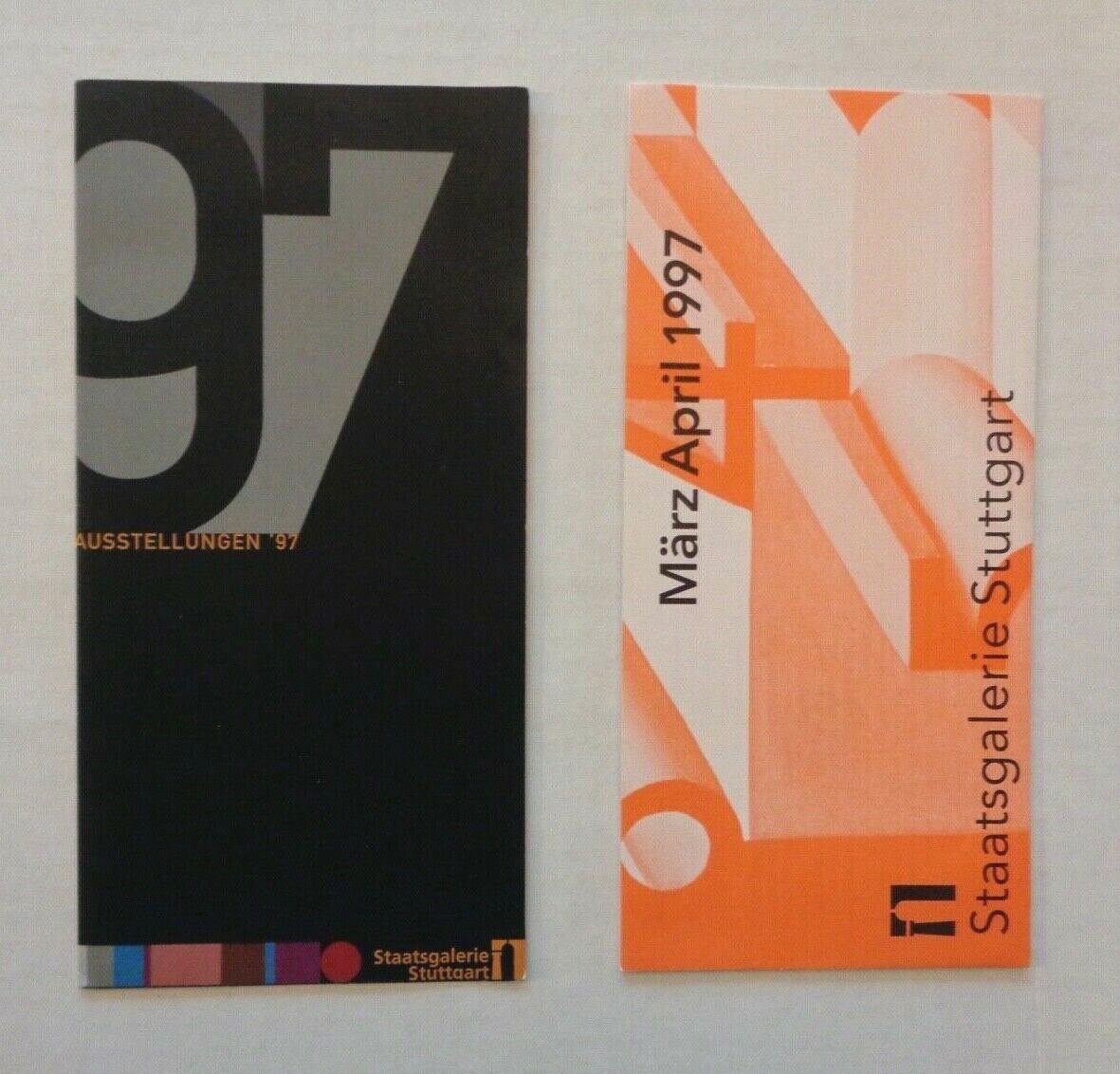 STAATSGALERIE STUTTGART 1997 Exhibitions & Events Germany Art Museum