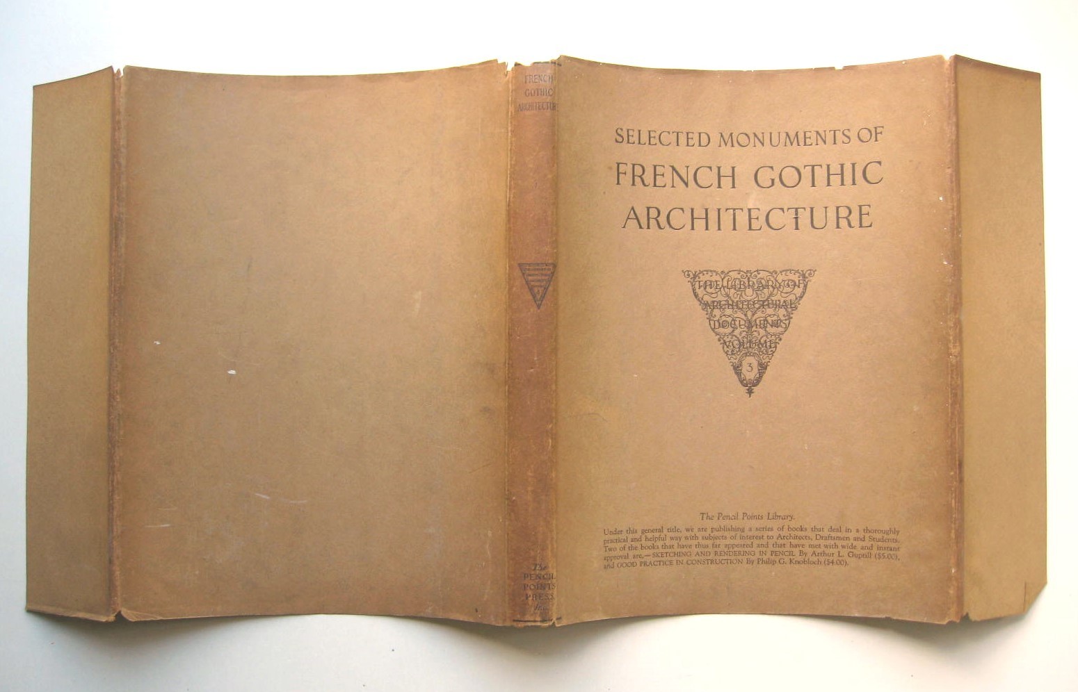 FRENCH GOTHIC ARCHITECTURE John Van Pelt 1924 Library Architectural Documents -C