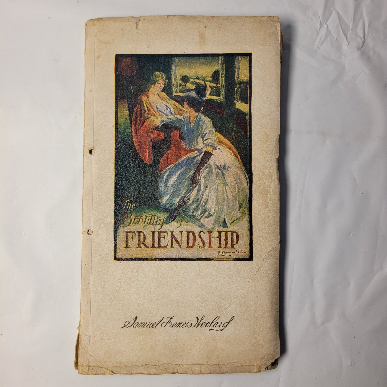 Goldsmith-Woolard The Beauties of Friendship Book Samuel Francis Woolard 1909