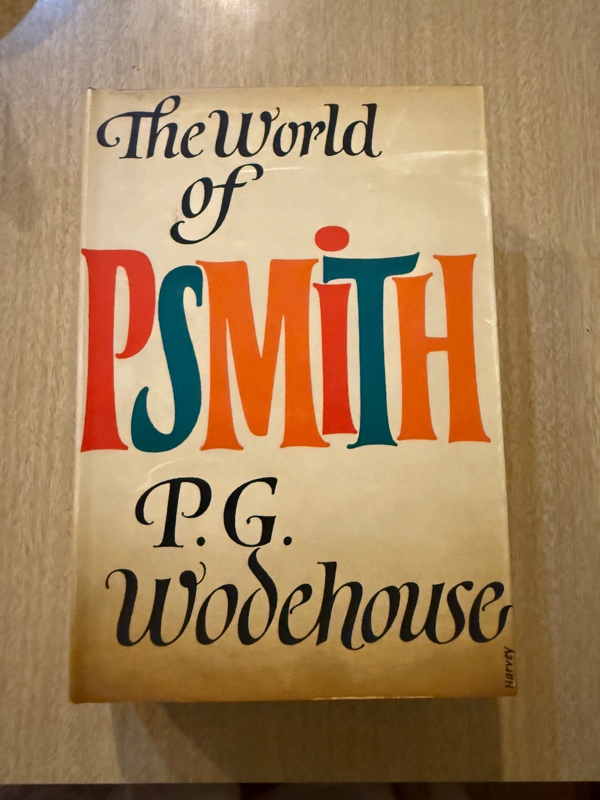 The World of Psmith By P G Wodehouse 1974 HC Dust Cover