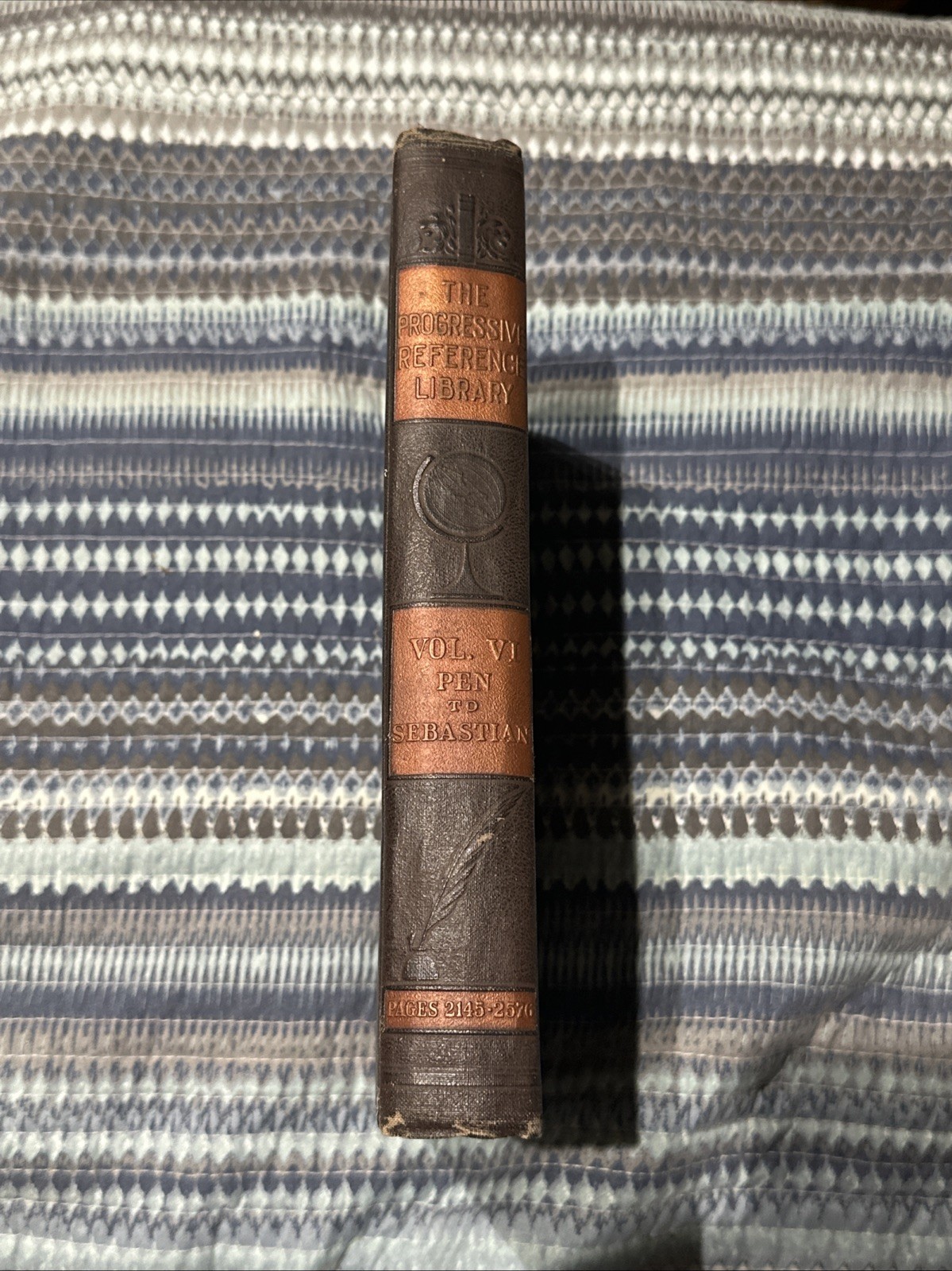 The Progressive Reference Library 1929 Book VI with Loose Leaf