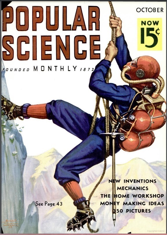 POPULAR SCIENCE 1930S MAGAZINE 117 Choice Issue Collection On USB Flash Drive