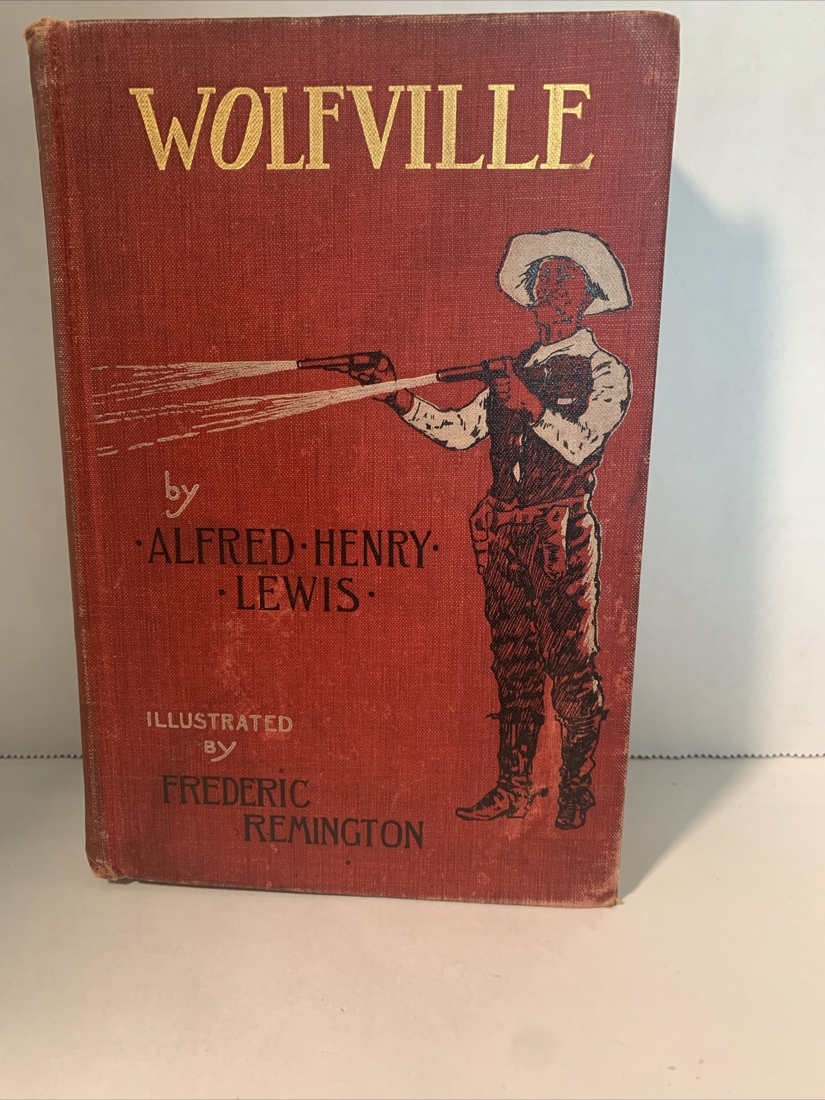 1897 3rd Ed., Wolfville, Alfred Henry Lewis, Illustrated by Frederic Remington