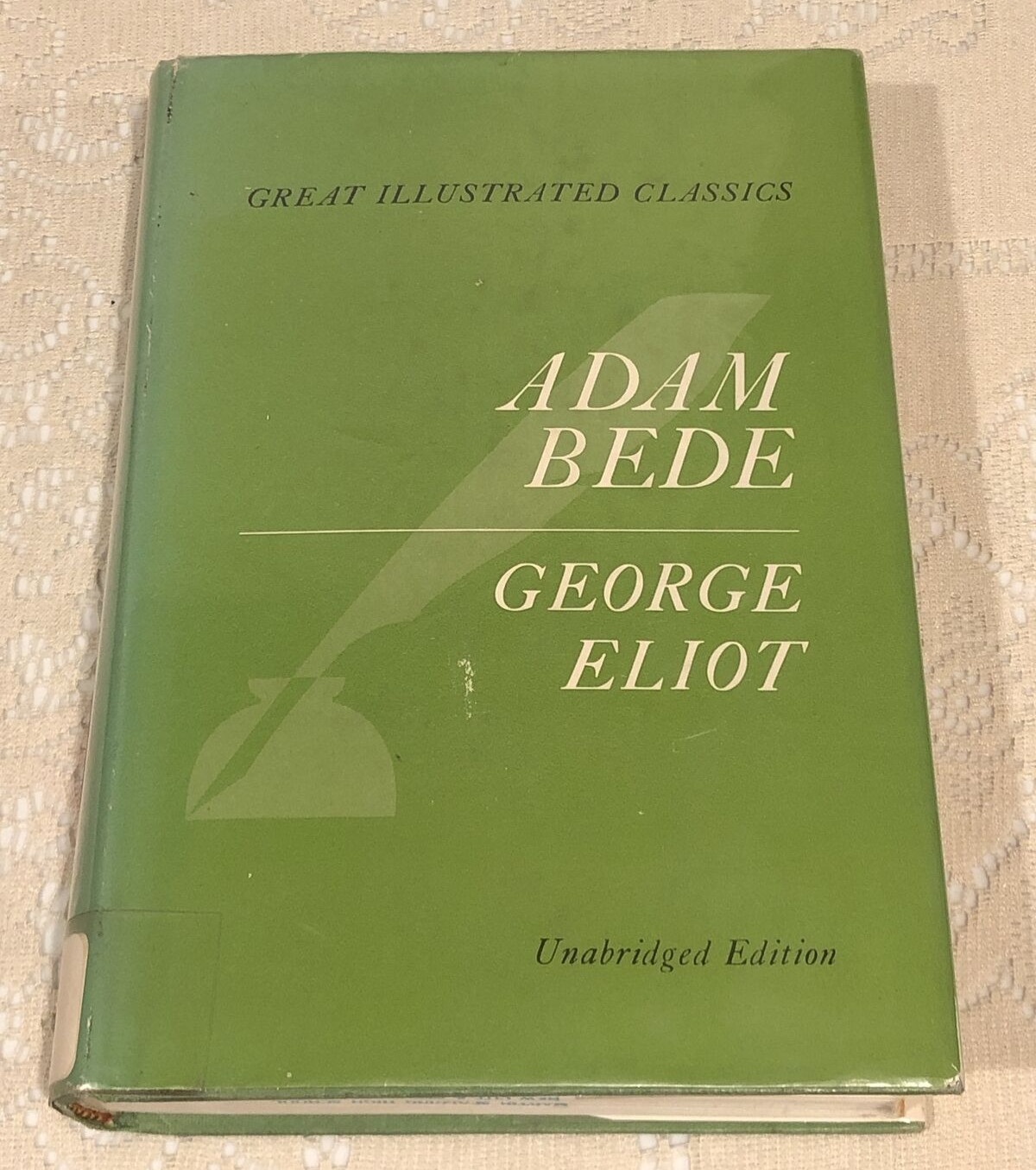 Adam Bede by George Eliot – Great Illustrated Classics, 1947 Hardcover Book/DJ