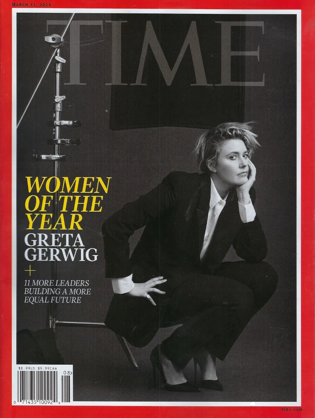 TIME MAGAZINE MARCH 11, 2024 | WOMEN OF THE YEAR | GRETA GERWIG