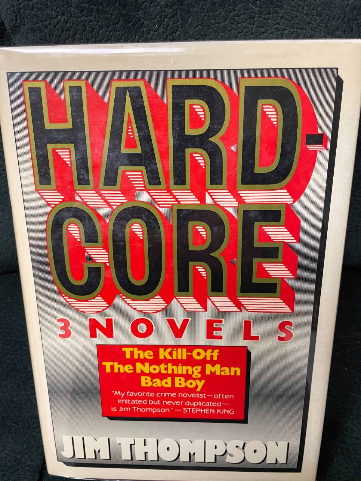 Jim Thompson / Hardcore 3 Novels The Kill-Off The Nothing Man Bad Boy 1st HC/DJ