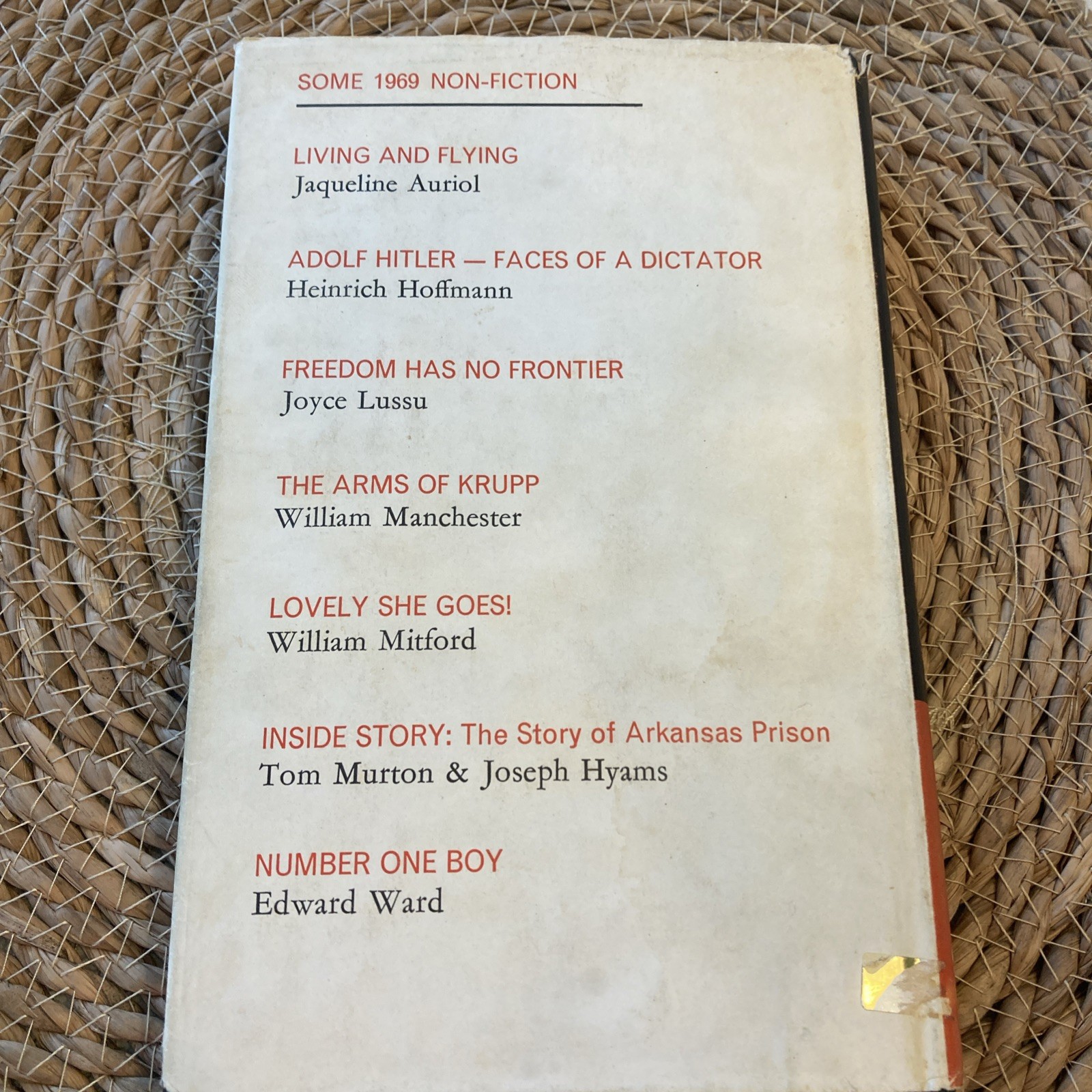 Denazification by Constantine FitzGibbon. Published in 1969