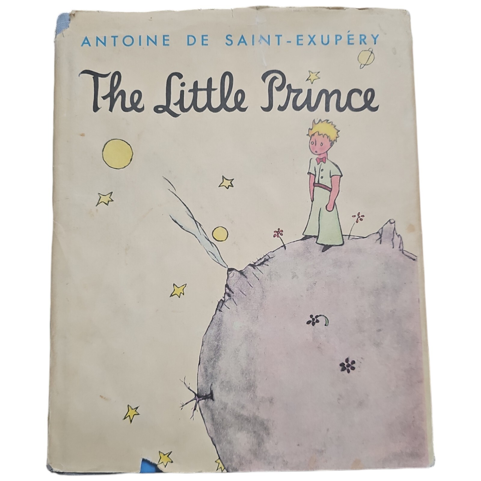 The Little Prince by Antoine De Saint-Exupery 1982 HC/DJ HBJ Vintage Book