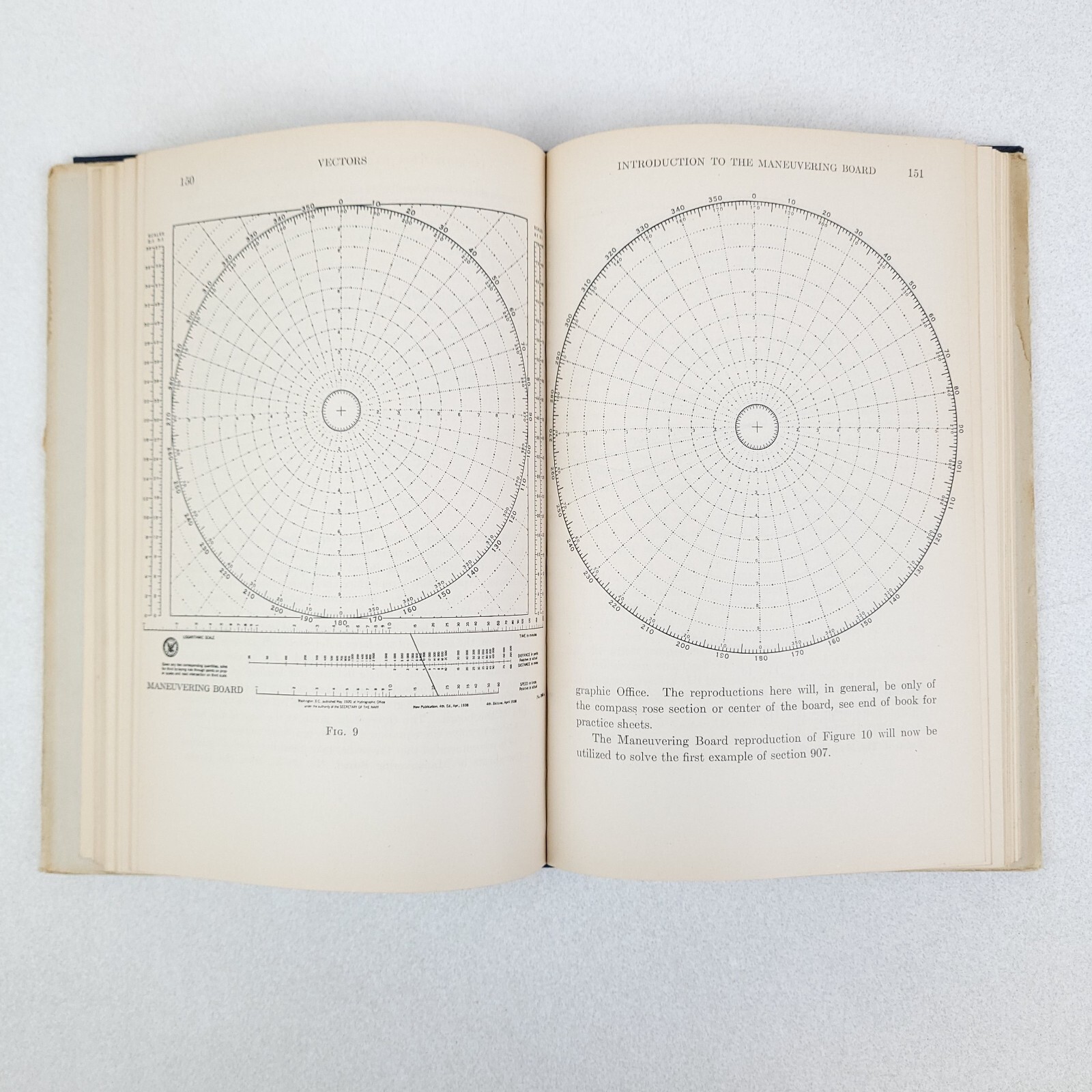 Mathematics for Mariners Dimick and Hurd 1943 Coast Guard Hardcover