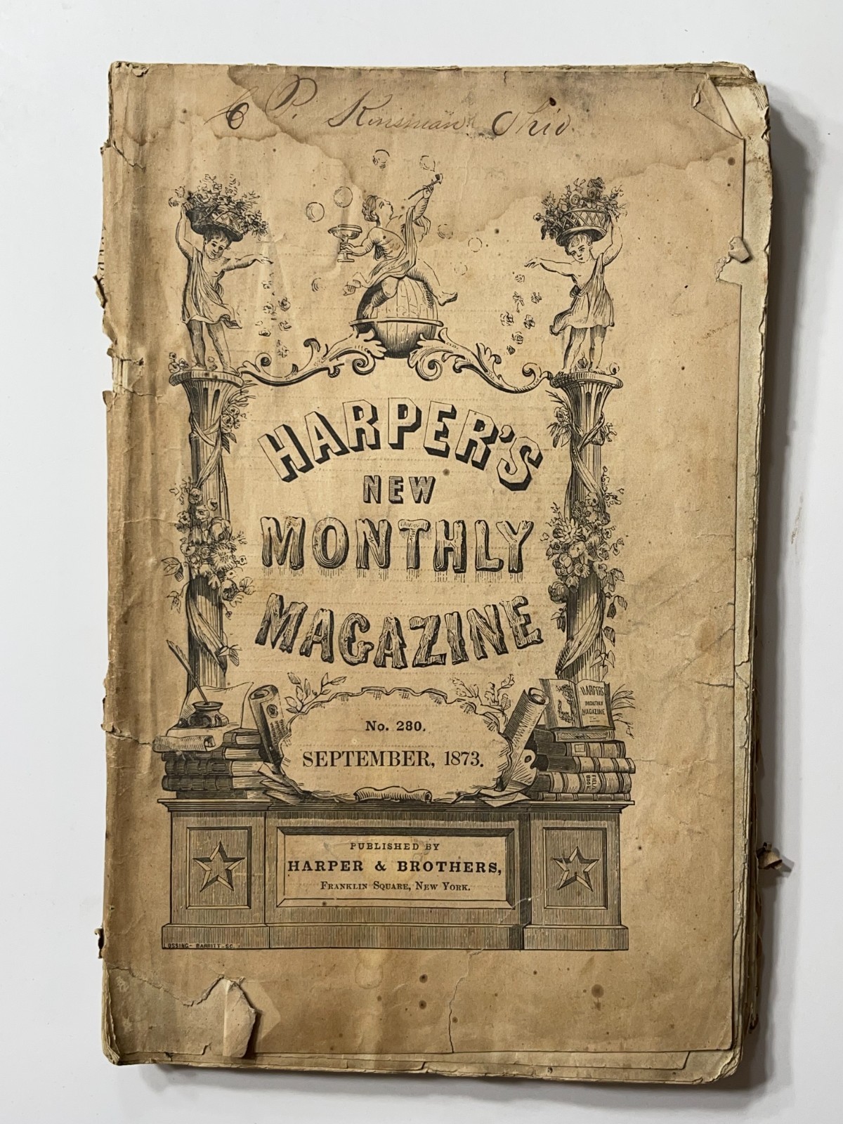 Harper’s New Monthly Magazine – Original – No.280 – September 1873