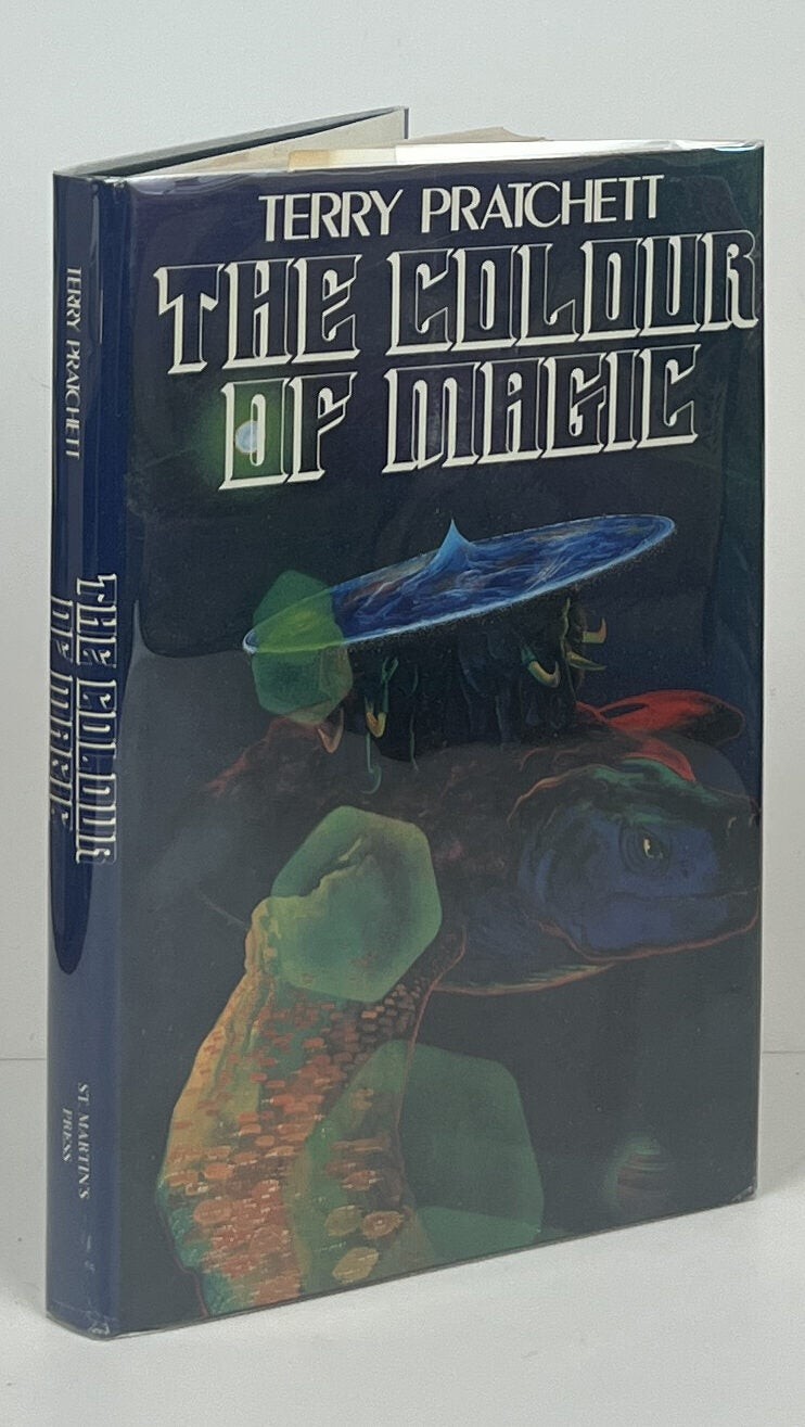 Terry Pratchett / The Colour of Magic 1984 Book Club Edition