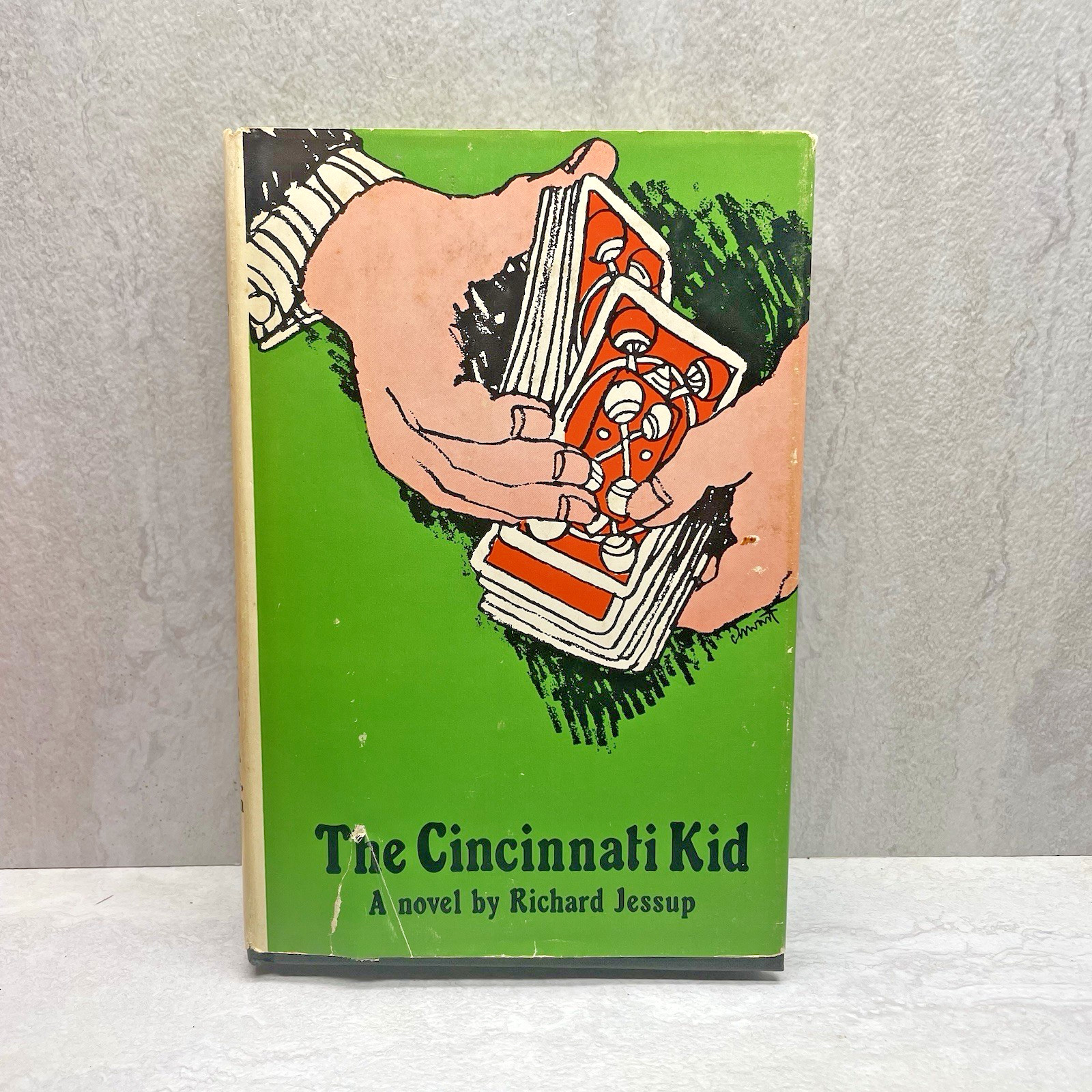 The Cincinnati Kid Richard Jessup 1963 Second Printing HC DJ