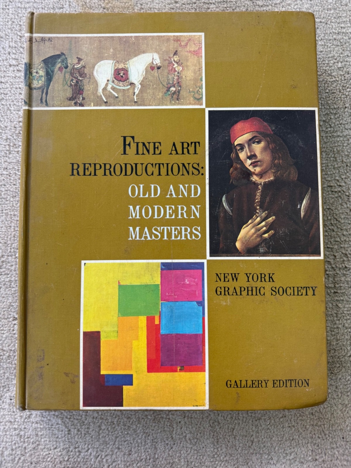Fine Art Reproductions: Old And Modern Masters HC 1968 Gallery Edition New York
