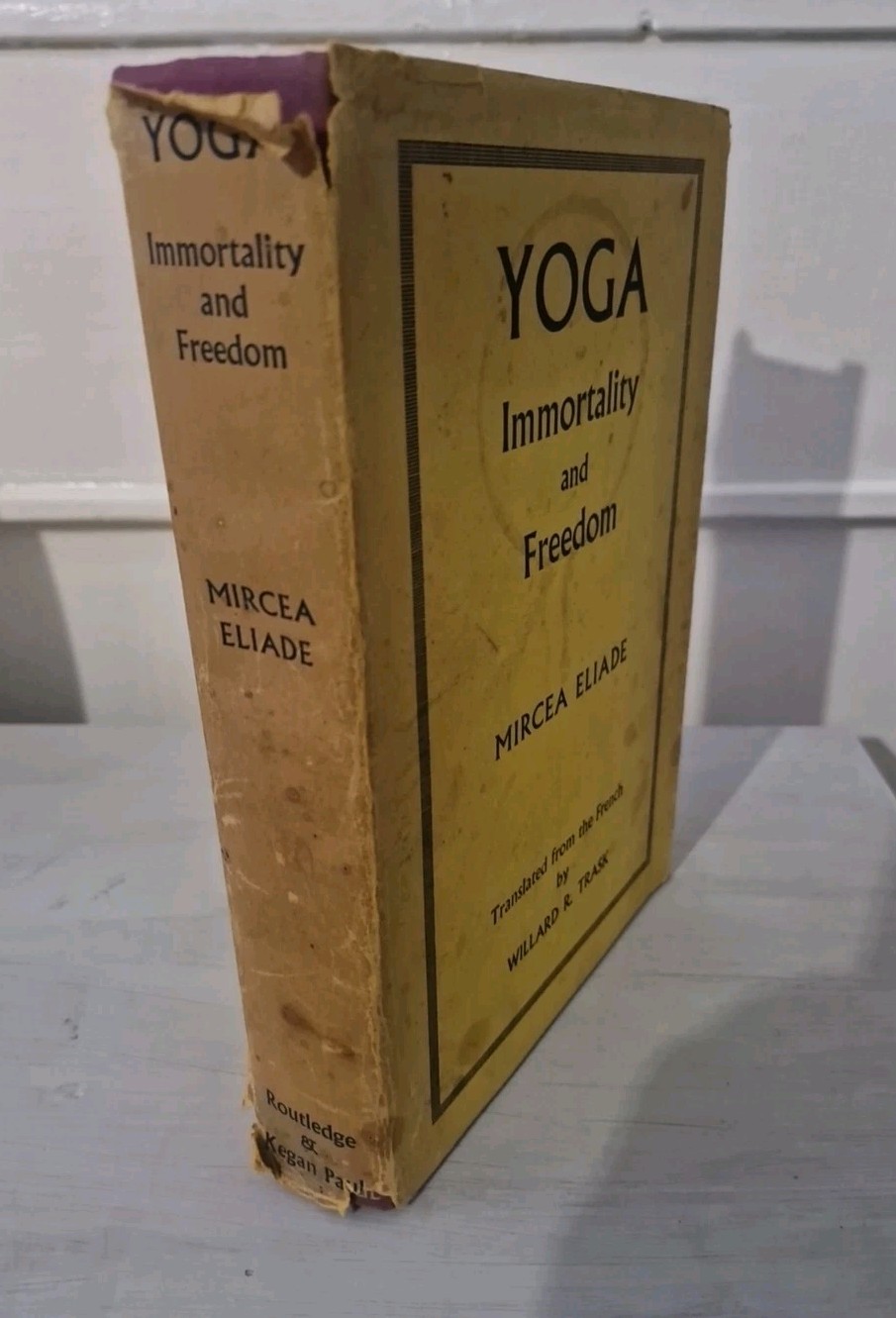 YOGA Immortality and Freedom Mircea ELIADE 2nd Edition 1969 Hardback Dust Jacket
