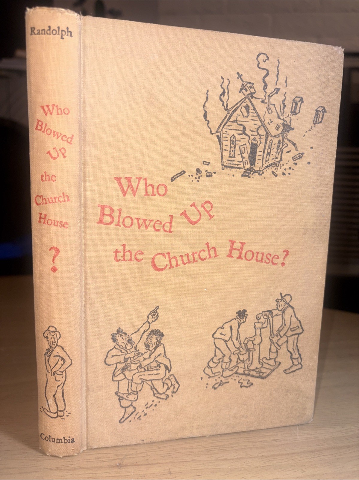 Folklore Who Blowed Up The Church House? Ozark Folk Tales Glen Rounds 1952 1st