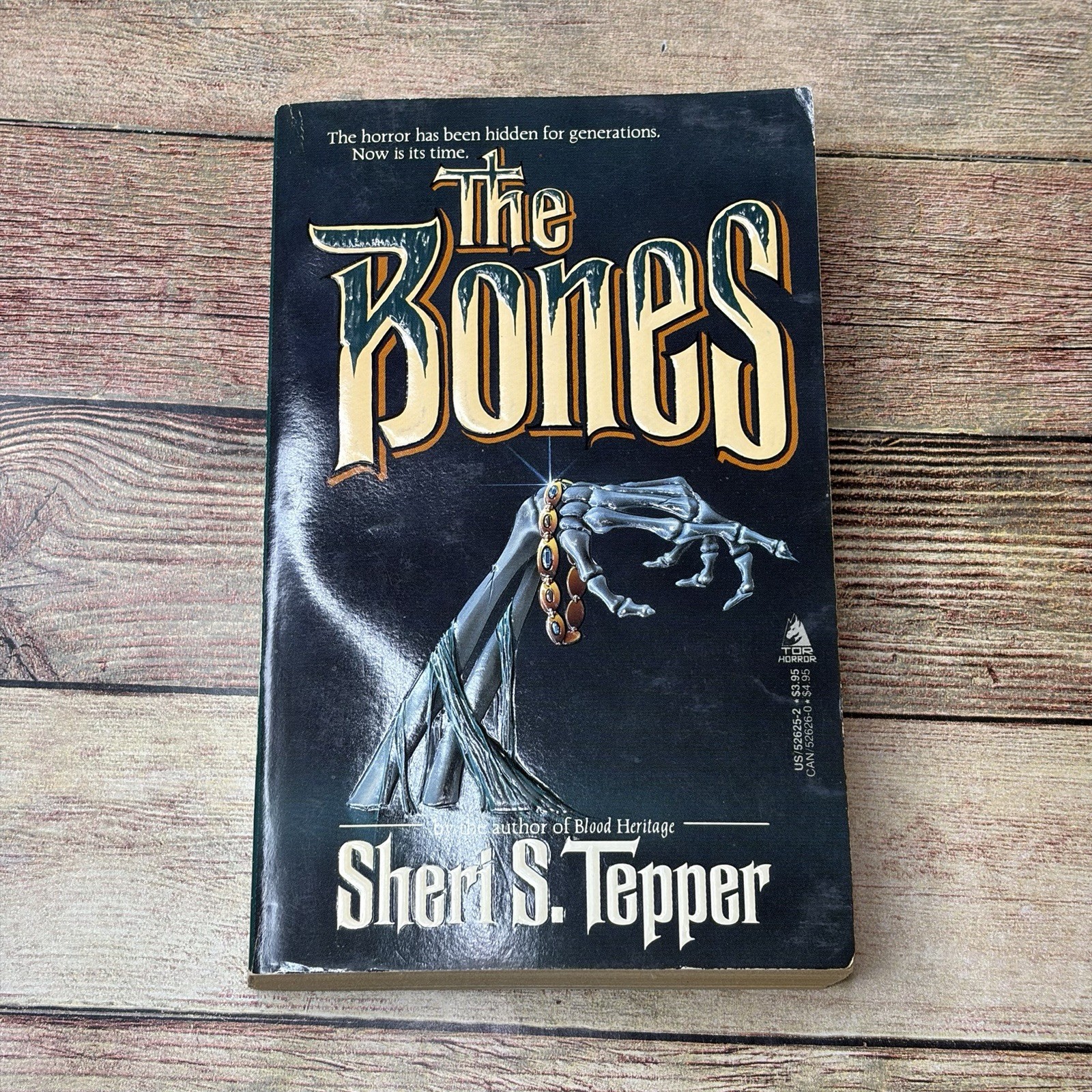1987 The Bones by Sheri S. Tepper Paperback Book 1st Edition First Printing