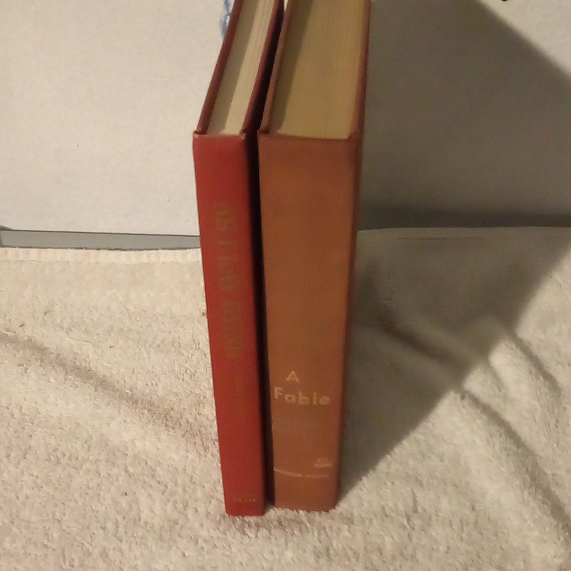 William Faulkner A Fable & As I Lay Dying Hardcover Lot Random House NY 1954