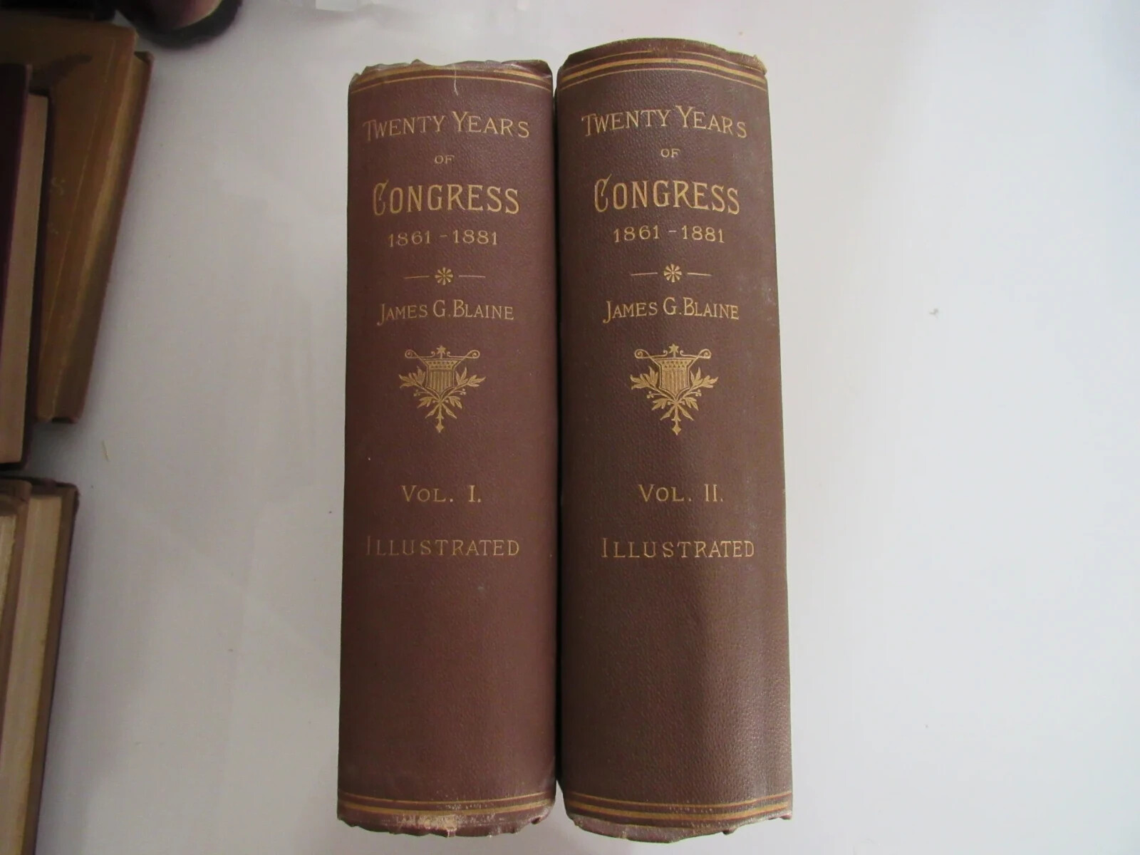 Twenty Years of Congress 1861-1881 James G. Blaine (1884) COMPLETE SET