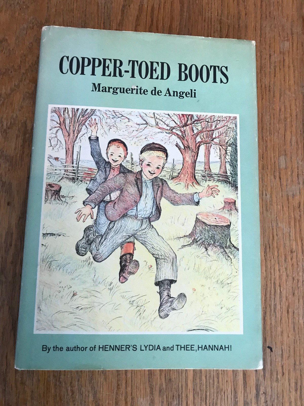 SIGNED by Marguerite De Angeli, COPPER-TOED BOOTS 1938 1st Edition VGC