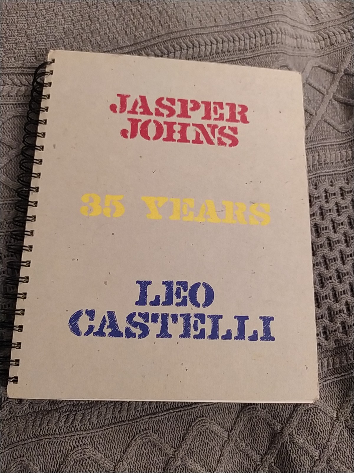 NEO DADA POP ART JASPER JOHNS 35 YEARS LEO CASTELLI 1ST ED EXHIBITION CATALOG 93